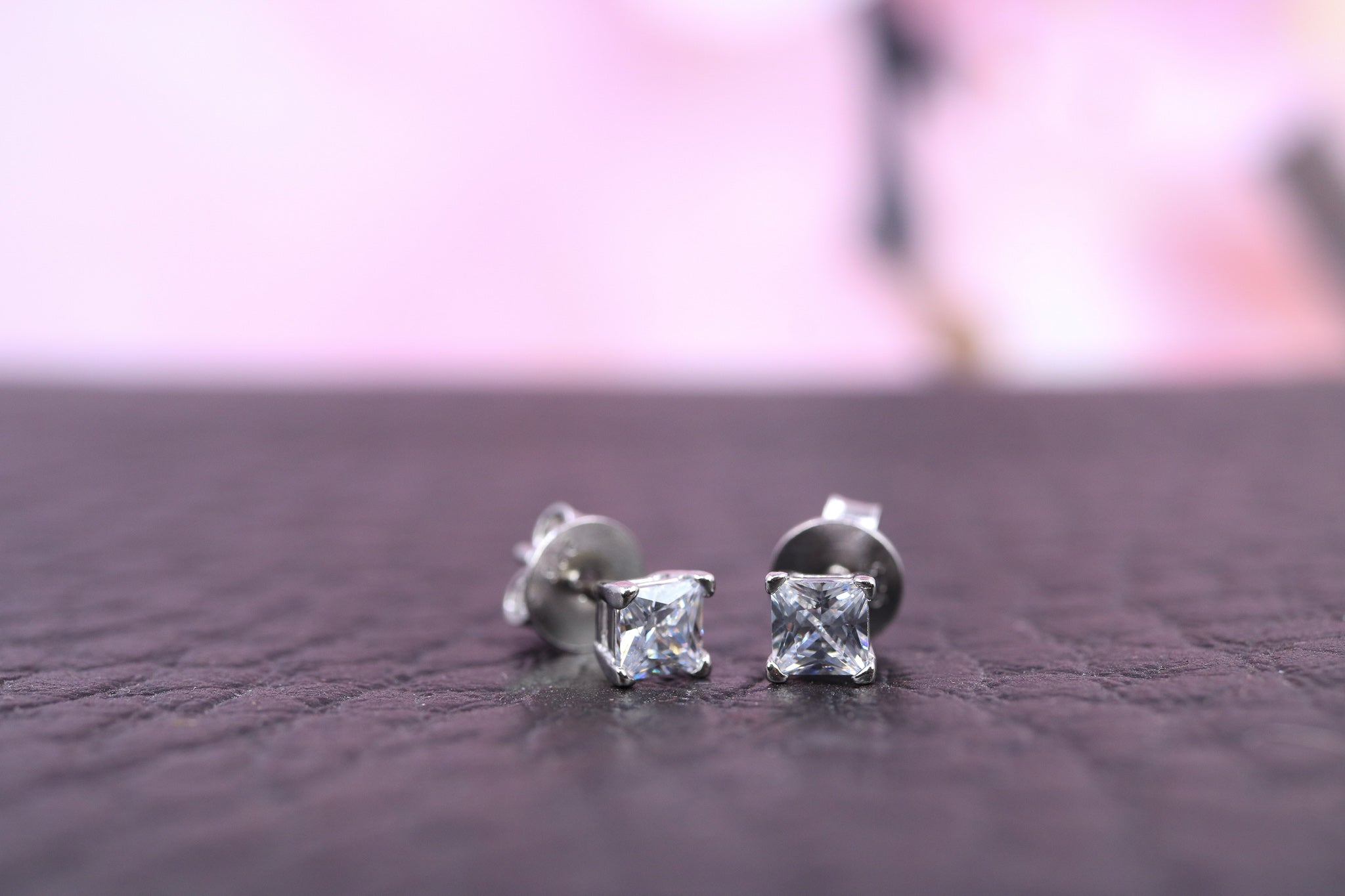 Sterling Silver & CZ Earrings - IN1108 - Hallmark Jewellers Formby & The Jewellers Bench Widnes
