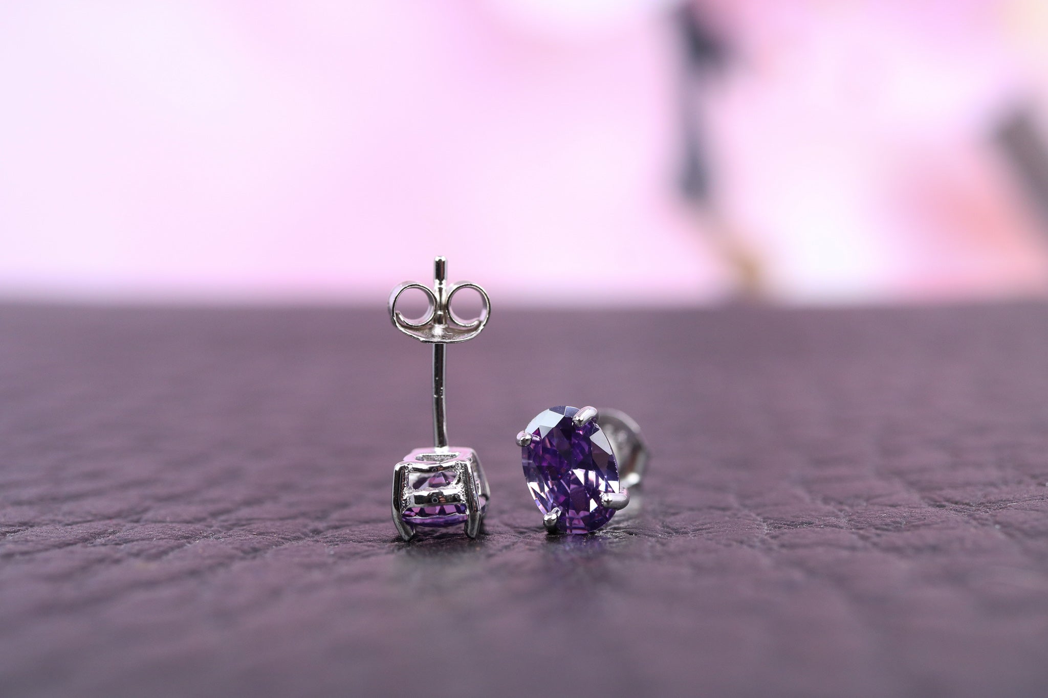 Sterling Silver & CZ Earrings - IN1109 - Hallmark Jewellers Formby & The Jewellers Bench Widnes