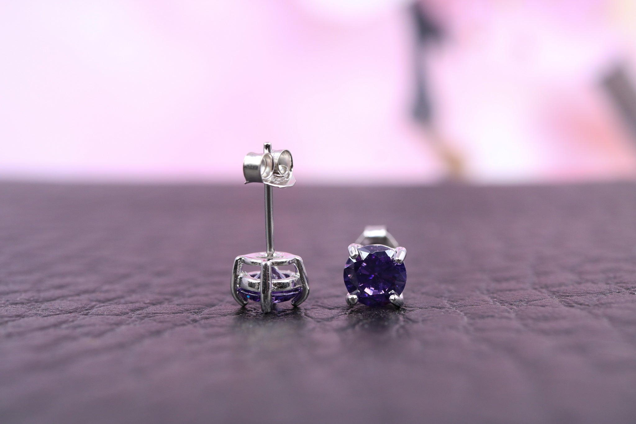 Sterling Silver & CZ Earrings - IN1111 - Hallmark Jewellers Formby & The Jewellers Bench Widnes