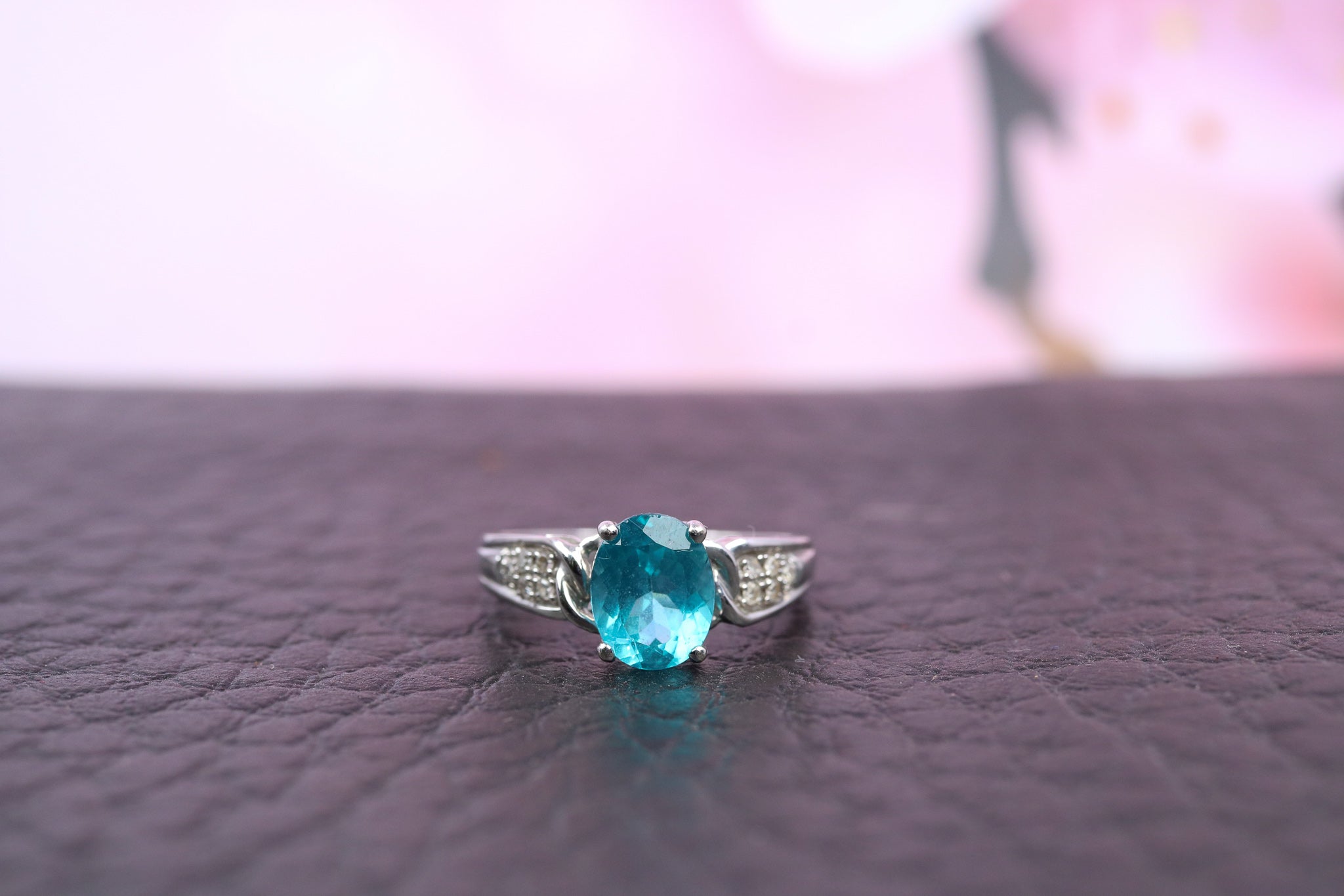 9ct White Gold Dress Ring - HJ2445 - Hallmark Jewellers Formby & The Jewellers Bench Widnes