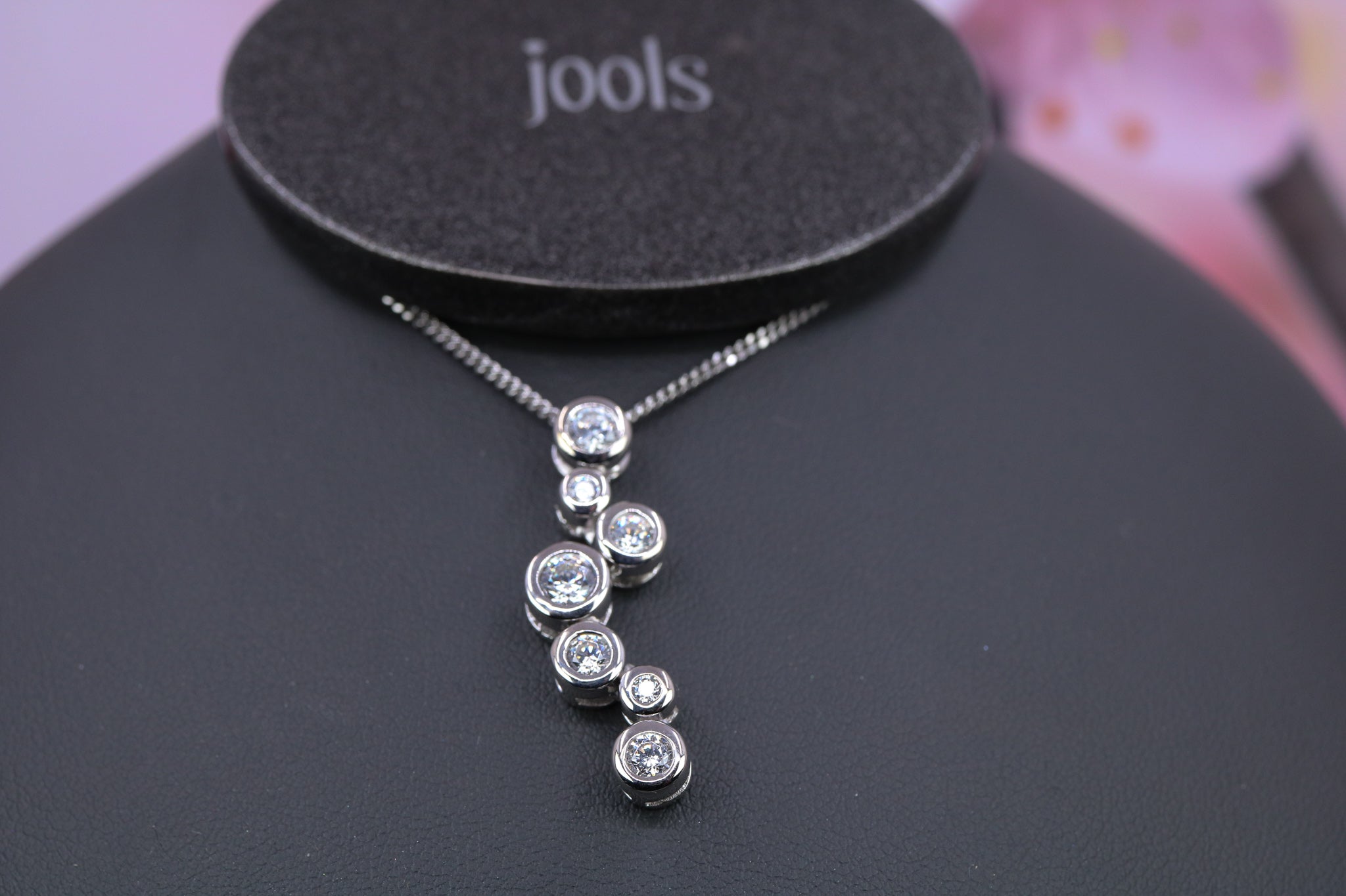 Jools Sterling Silver Pendant & Chain - JL1005 - Hallmark Jewellers Formby & The Jewellers Bench Widnes