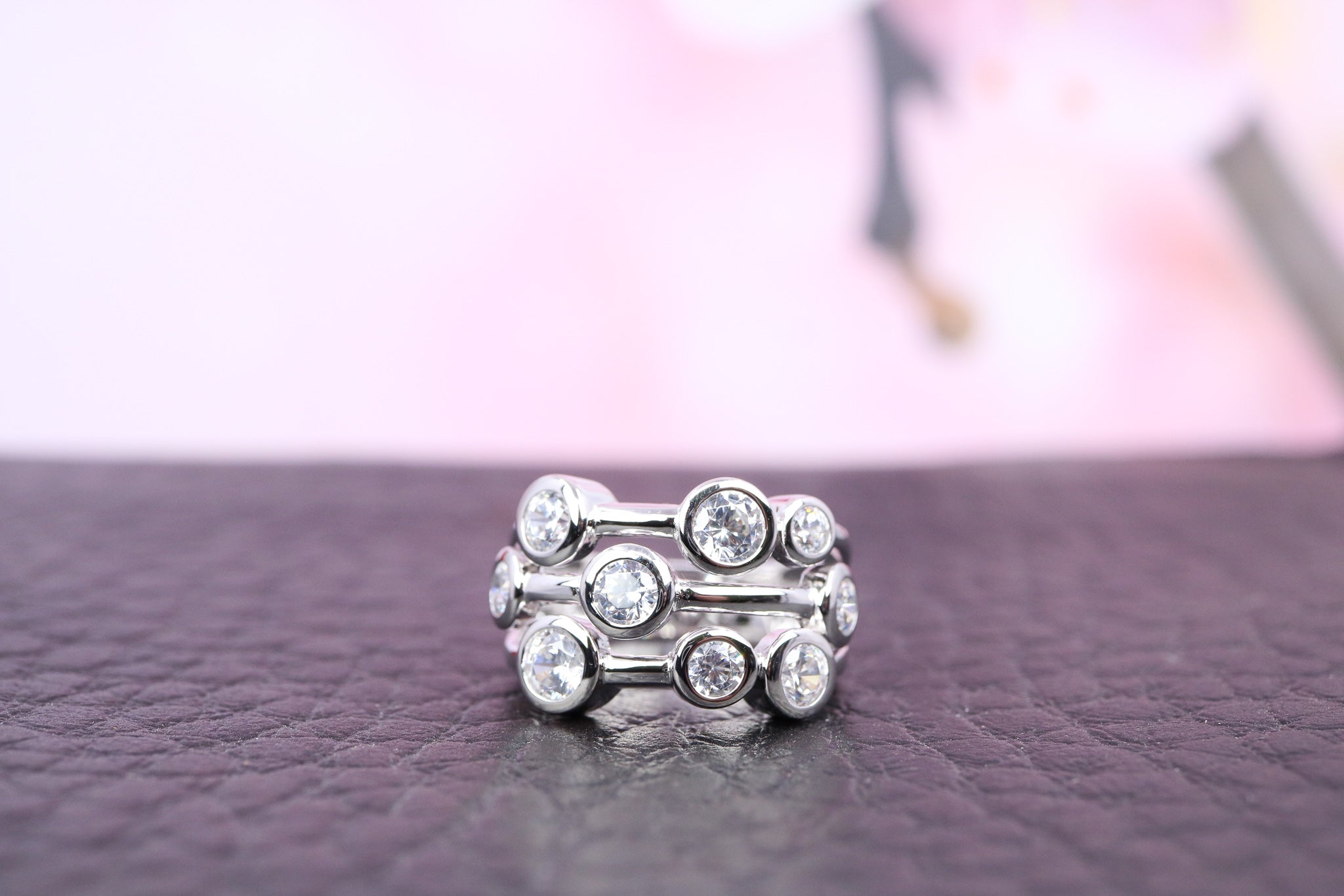 Jools Sterling Silver Ring - JL1020 - Hallmark Jewellers Formby & The Jewellers Bench Widnes