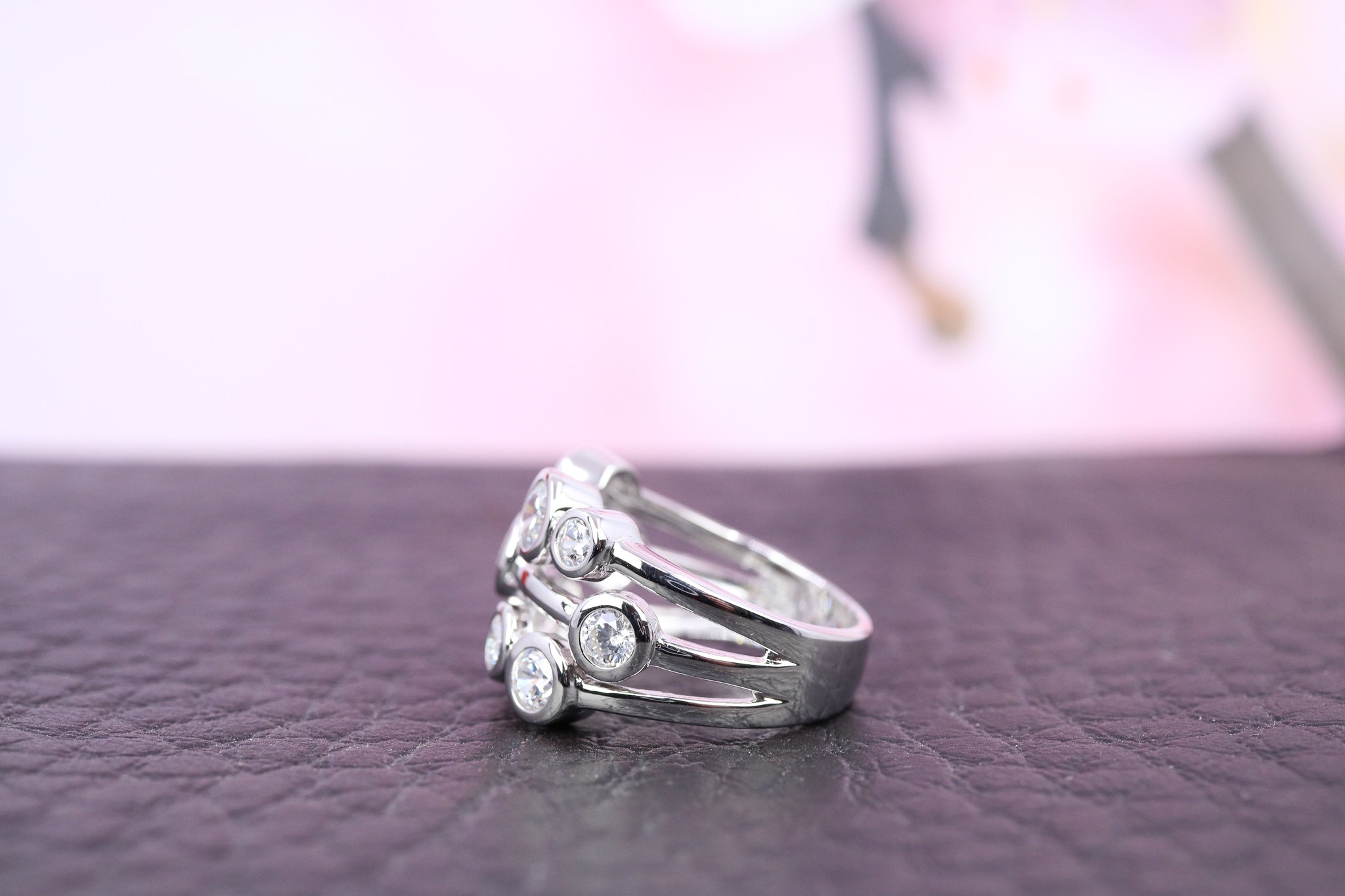 Jools Sterling Silver Ring - JL1020 - Hallmark Jewellers Formby & The Jewellers Bench Widnes