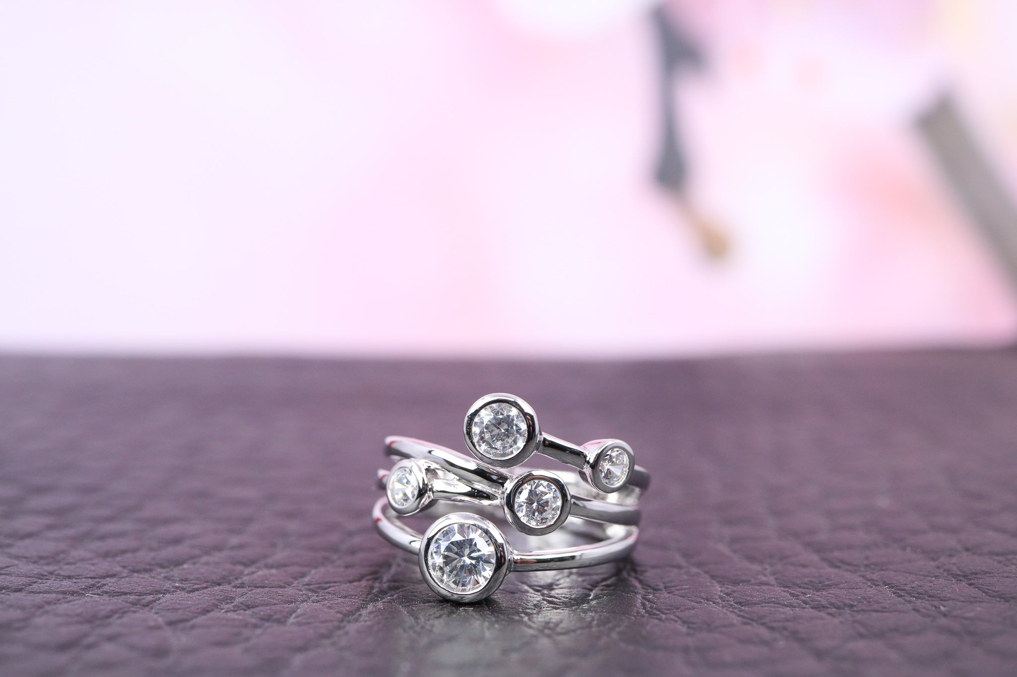 Jools Sterling Silver Ring - JL1021 - Hallmark Jewellers Formby & The Jewellers Bench Widnes