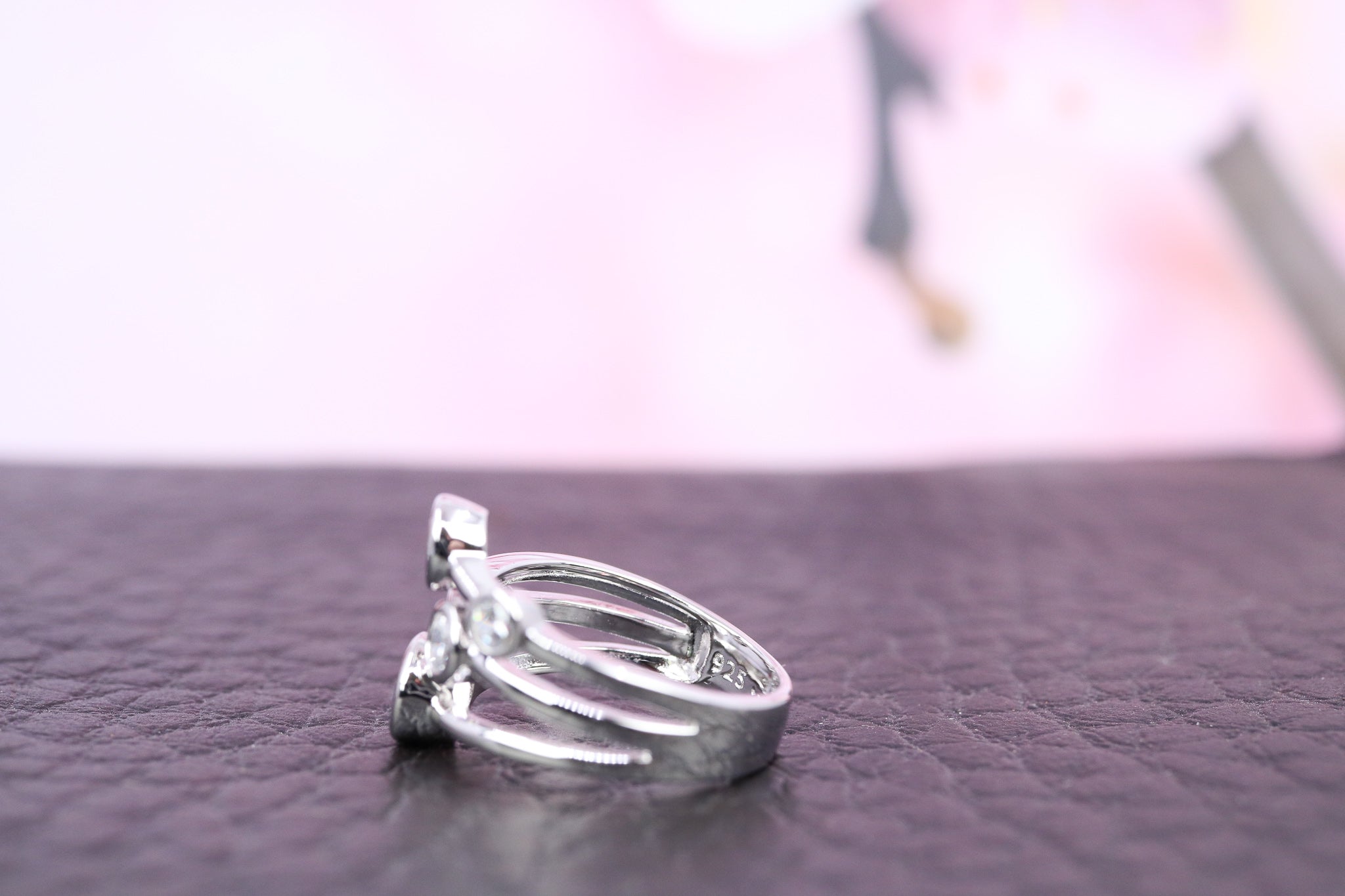 Jools Sterling Silver Ring - JL1021 - Hallmark Jewellers Formby & The Jewellers Bench Widnes