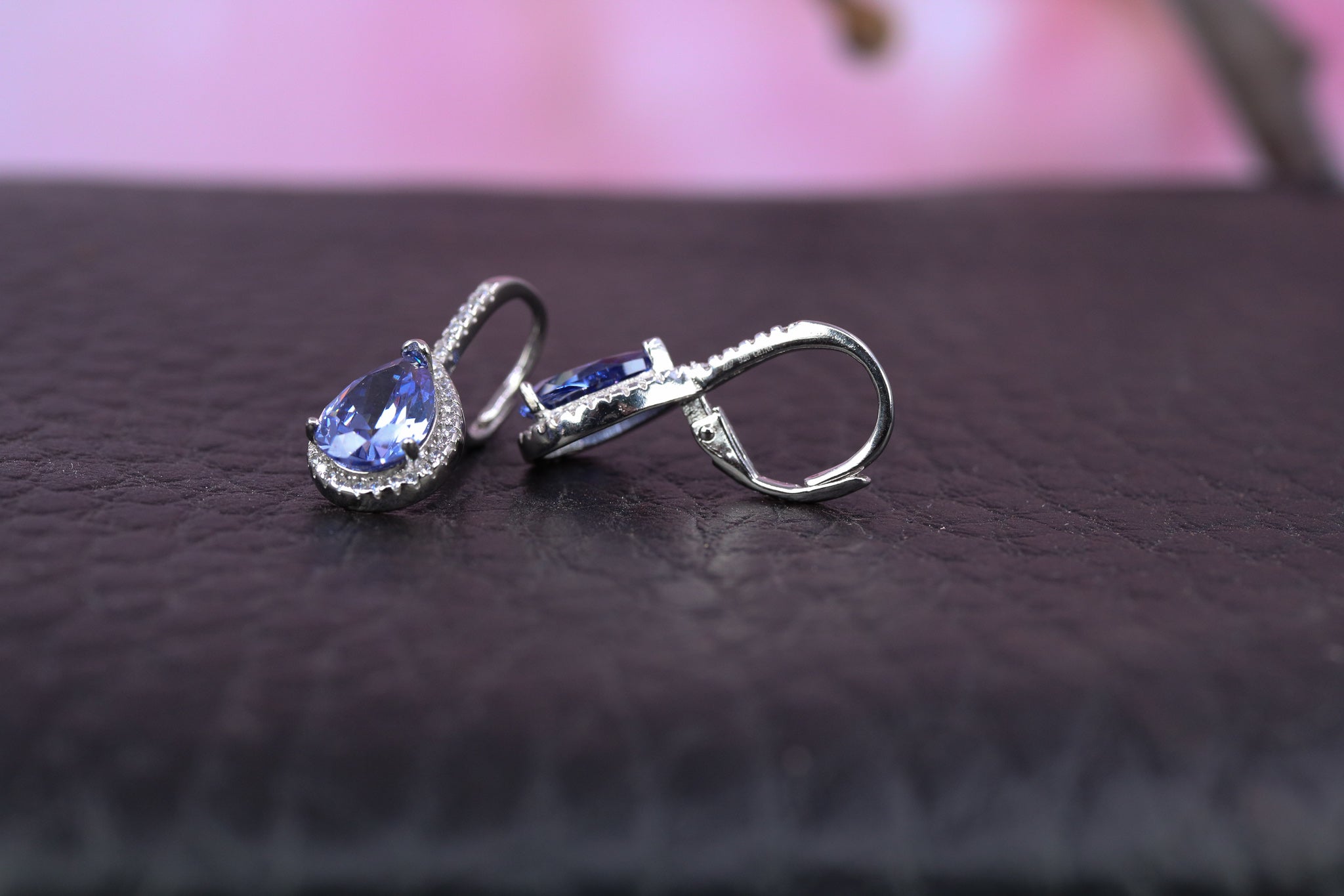 Sterling Silver & CZ Earrings - IN1120 - Hallmark Jewellers Formby & The Jewellers Bench Widnes