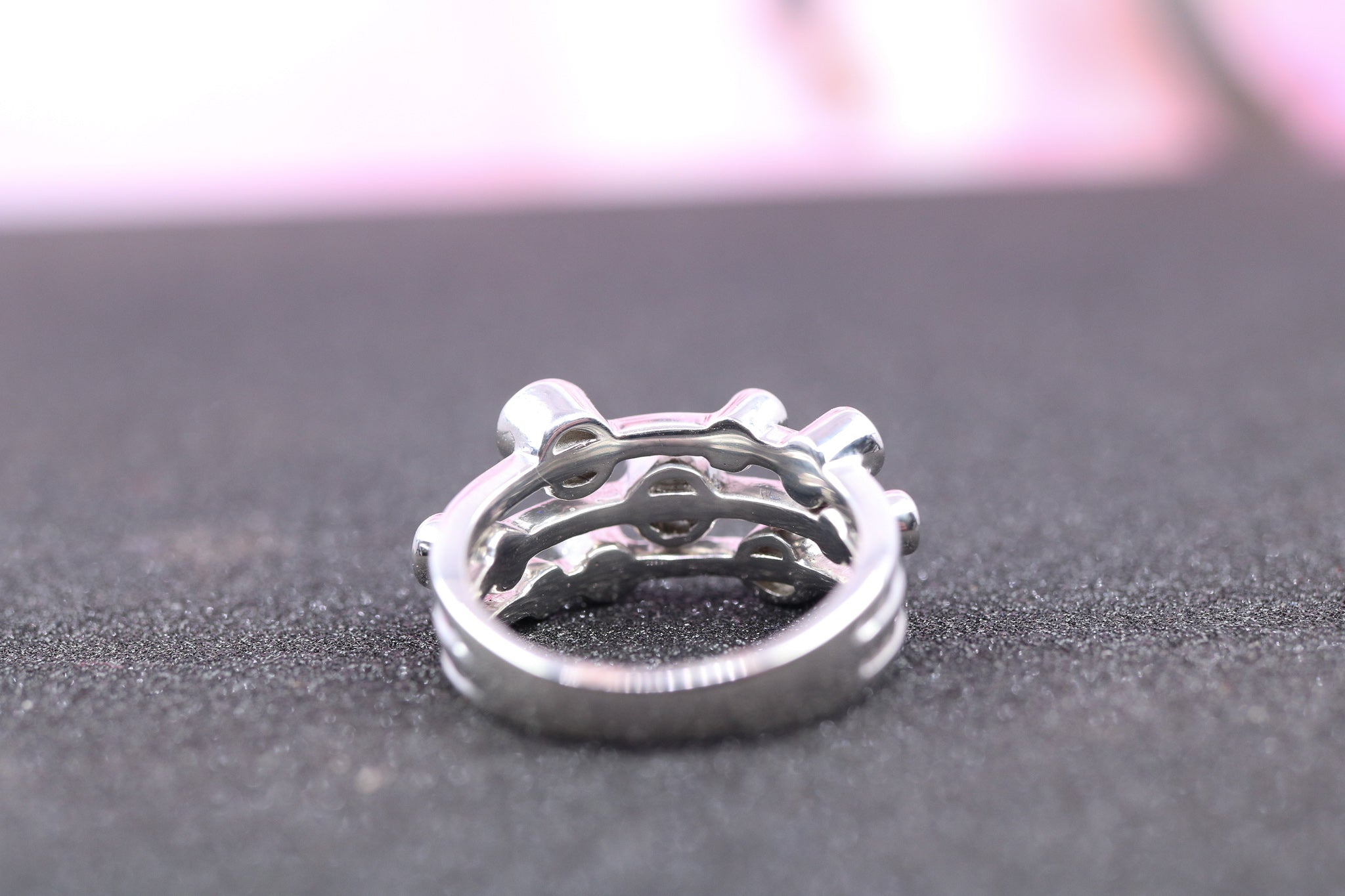 Platinum & Diamond Raindance Ring - DR4054 - Hallmark Jewellers Formby & The Jewellers Bench Widnes