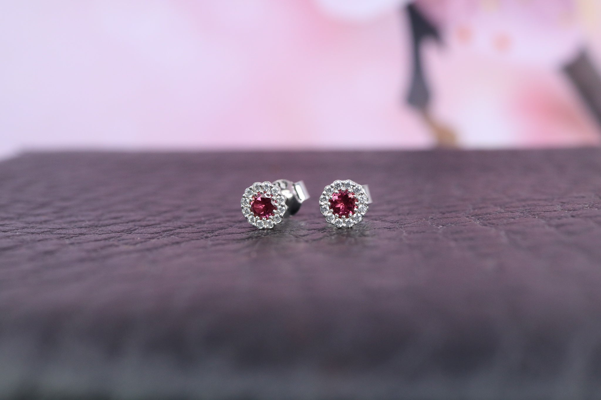 Sterling Silver & October Birthstone Earring - AK1093 - Hallmark Jewellers Formby & The Jewellers Bench Widnes