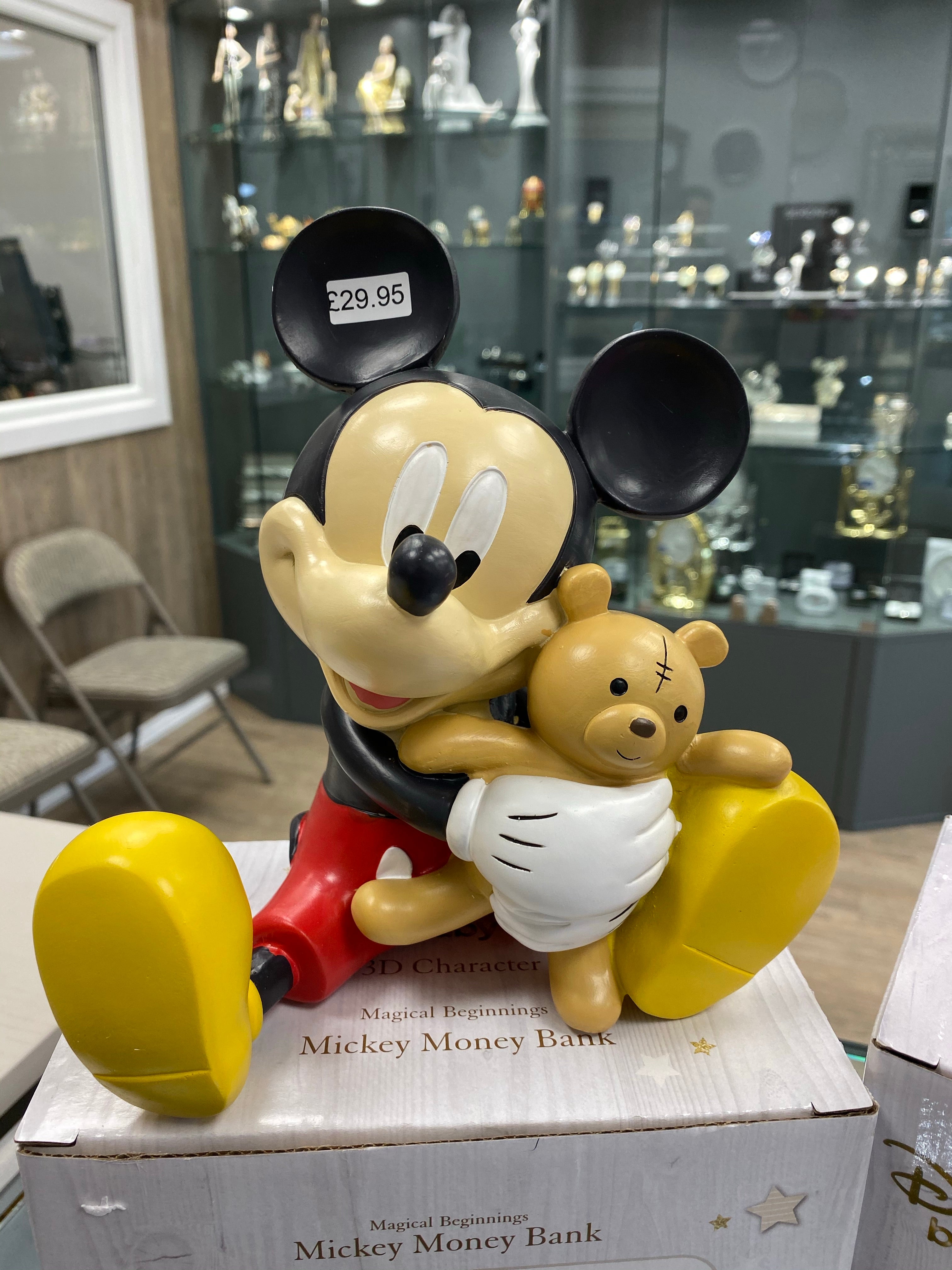 DISNEY MAGICAL BEGINNINGS MONEY BANK - MICKEY - Hallmark Jewellers Formby & The Jewellers Bench Widnes