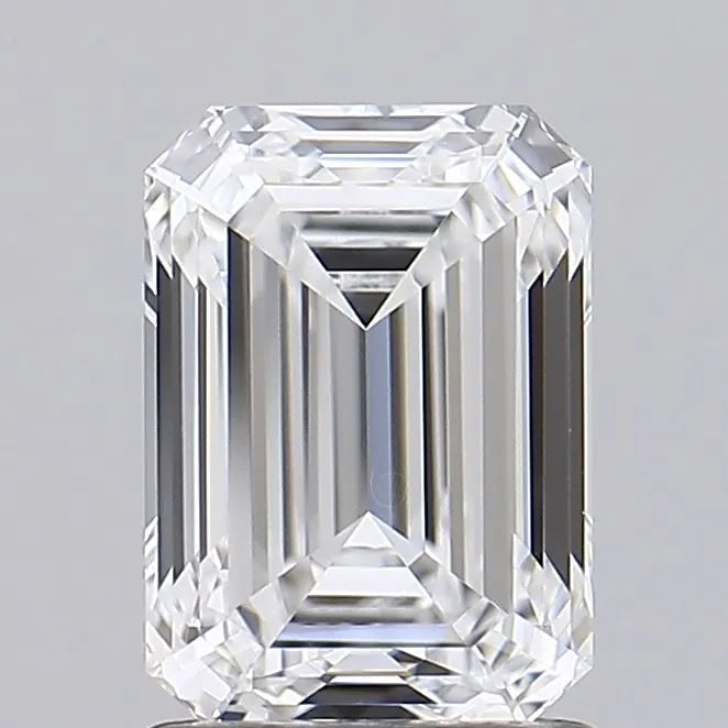 1.64ct Emerald Lab Grown Diamond (Colour D, Clarity IF, IGI Certified)