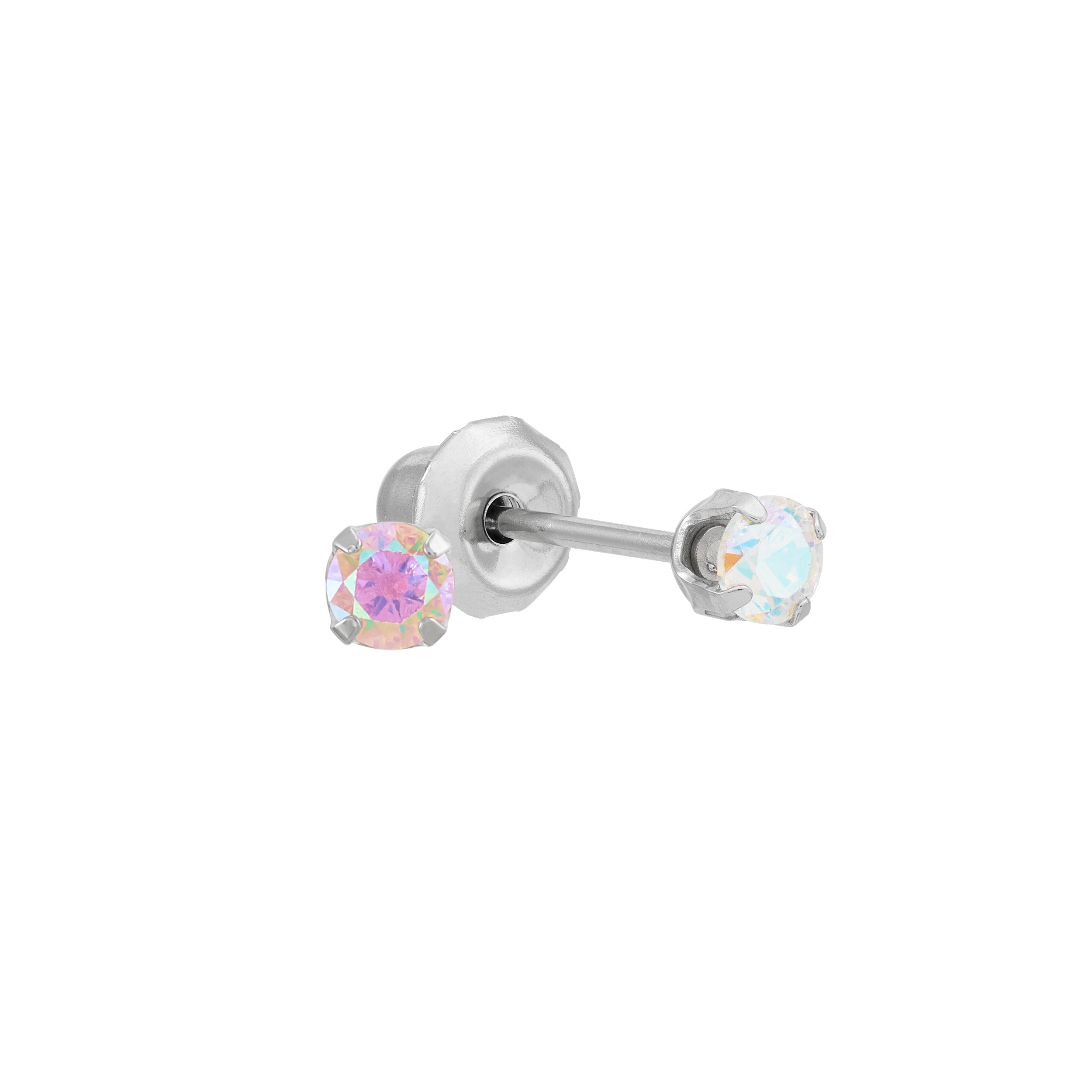 Medical Grade Stainless Steel 3mm 'AB' CZ - 1163C