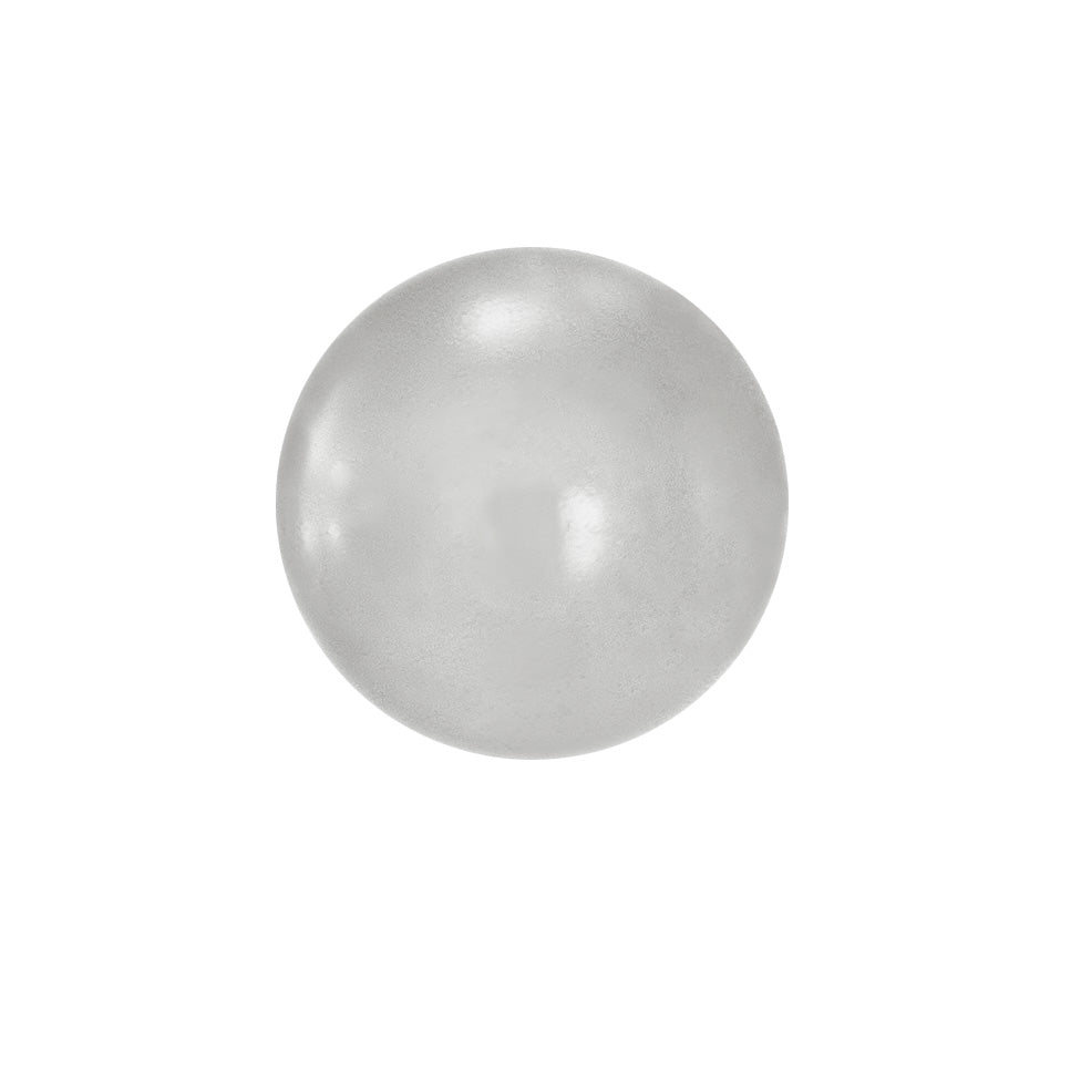 9ct White Gold 3mm Ball - 125T