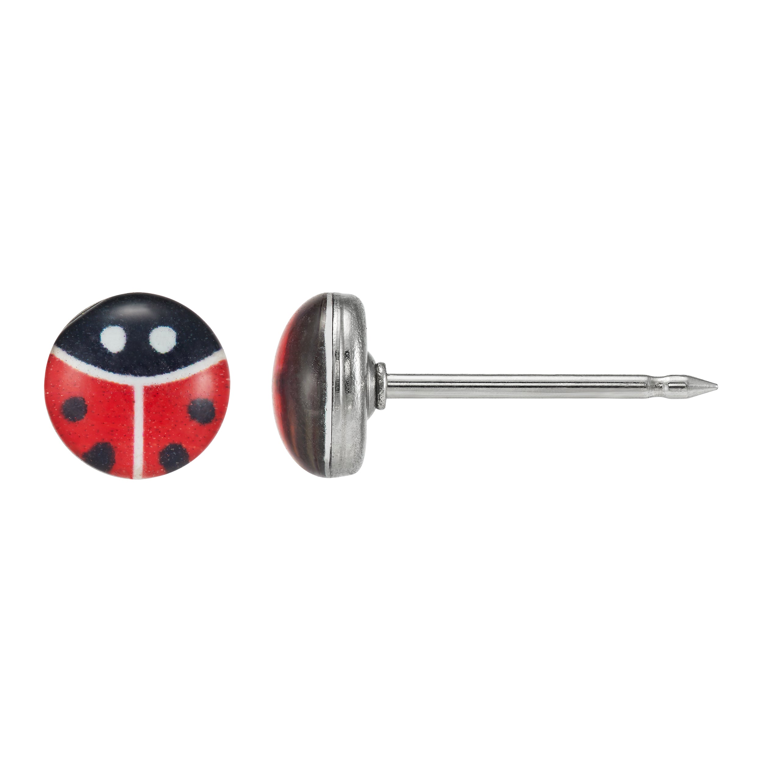 Medical Grade Stainless Steel Lady Bug - 187C