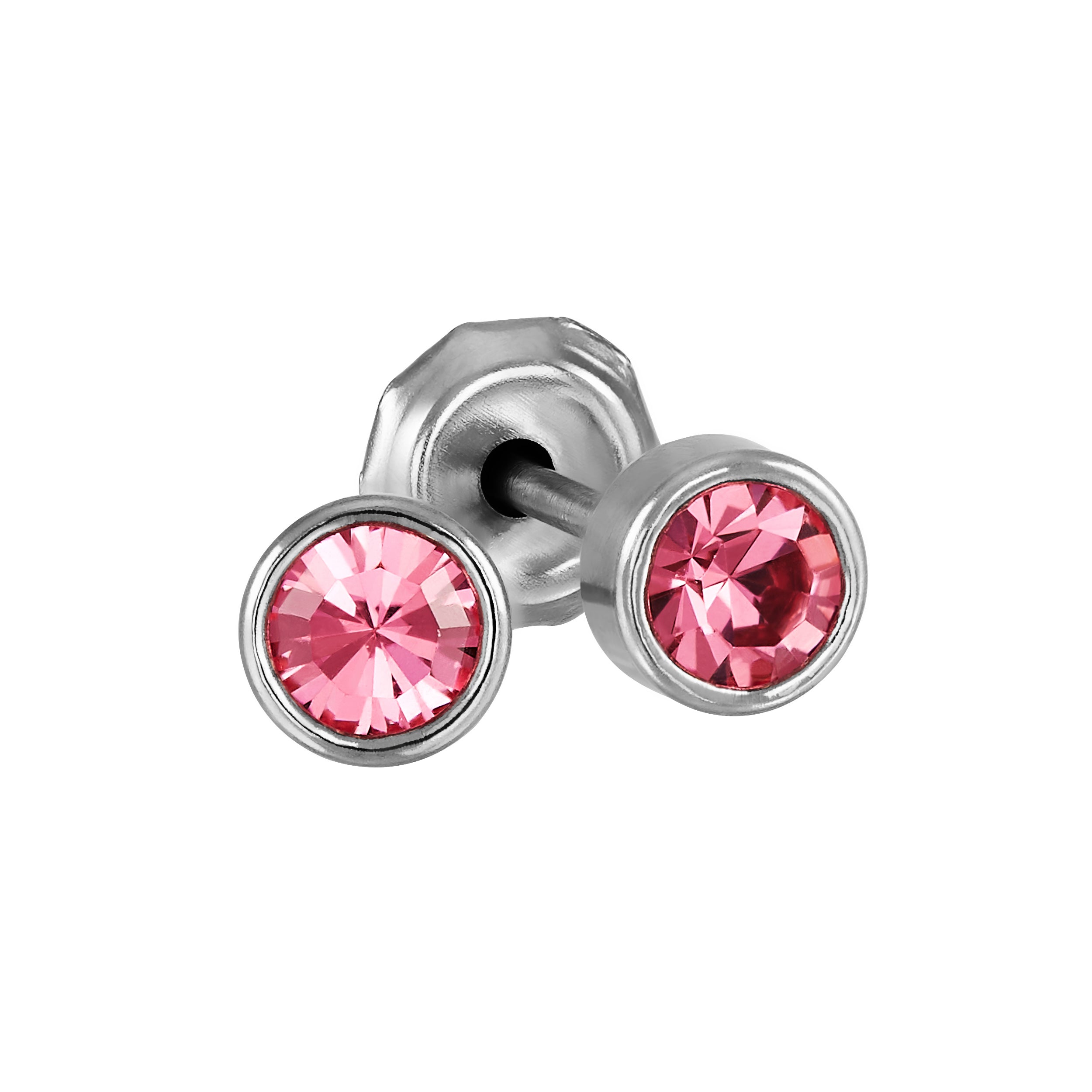Medical Grade Stainless Steel 4mm October Bezel - 440C-2