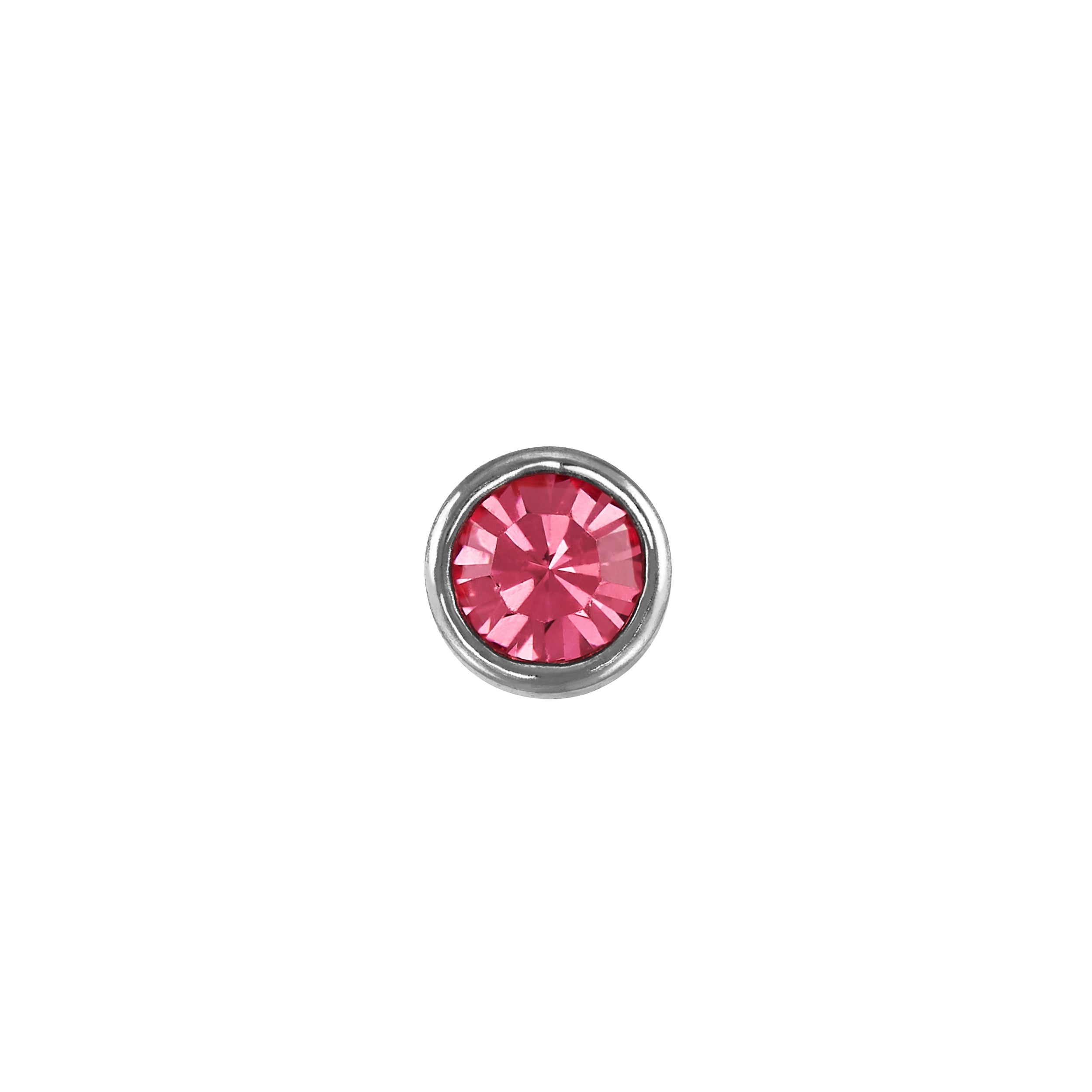 Medical Grade Stainless Steel 4mm October Bezel - 440C-2