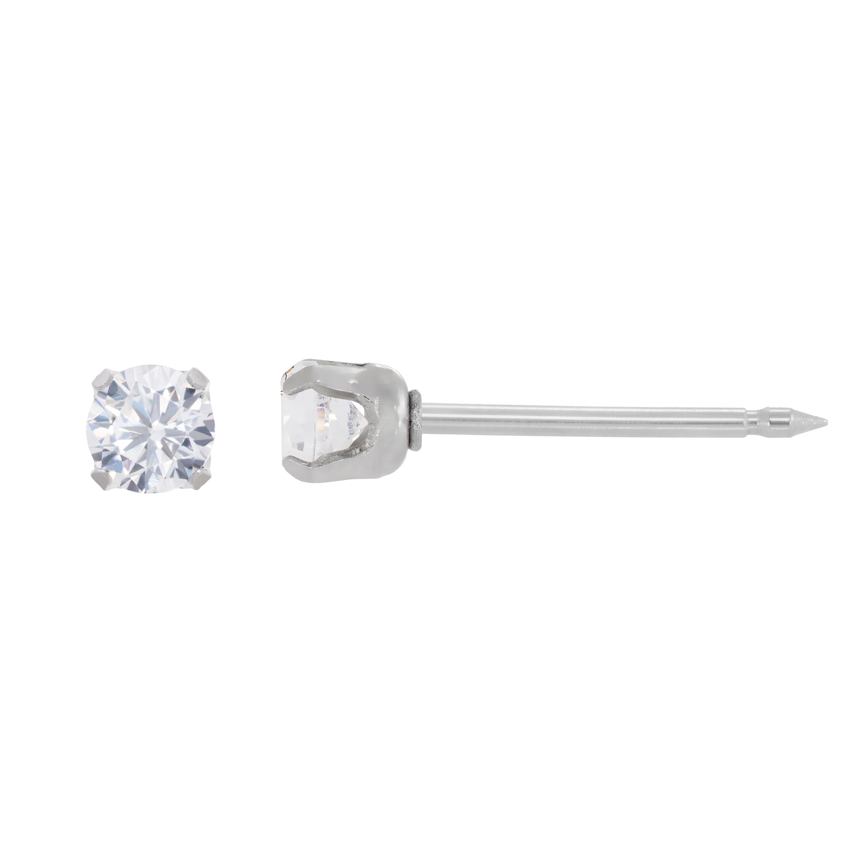 Medical Grade Stainless Steel 3mm CZ - 54C