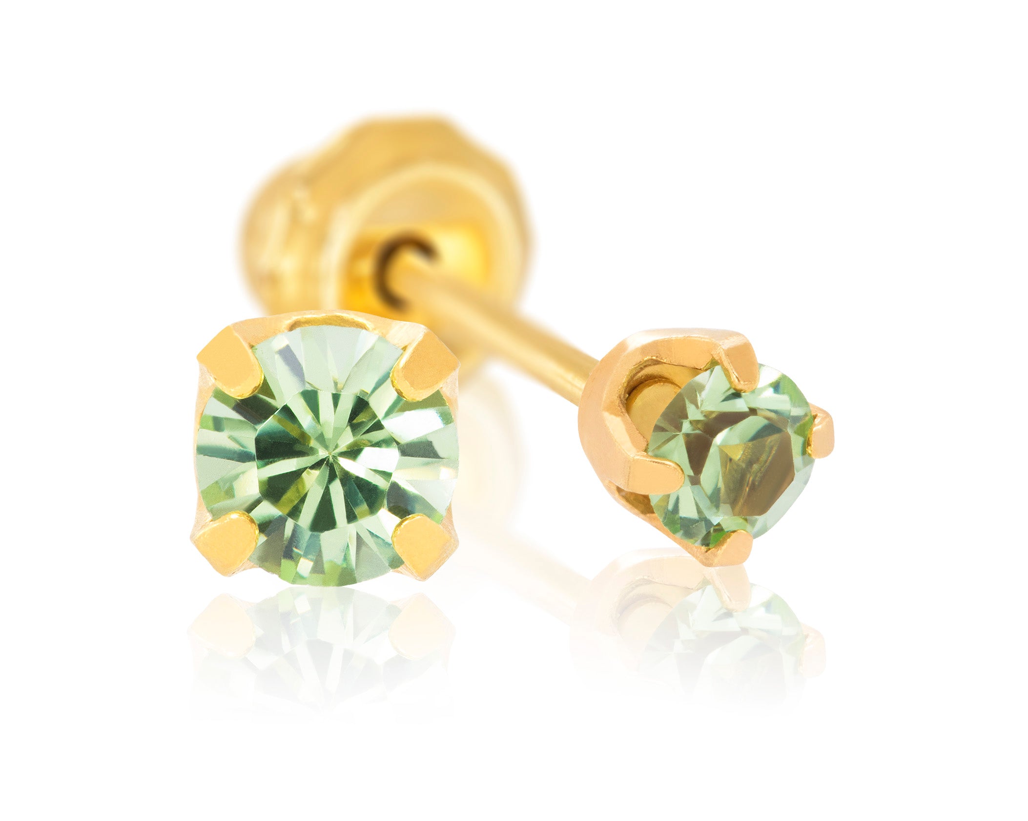 24ct Gold Plated Stainless Steel 3mm August - 88C
