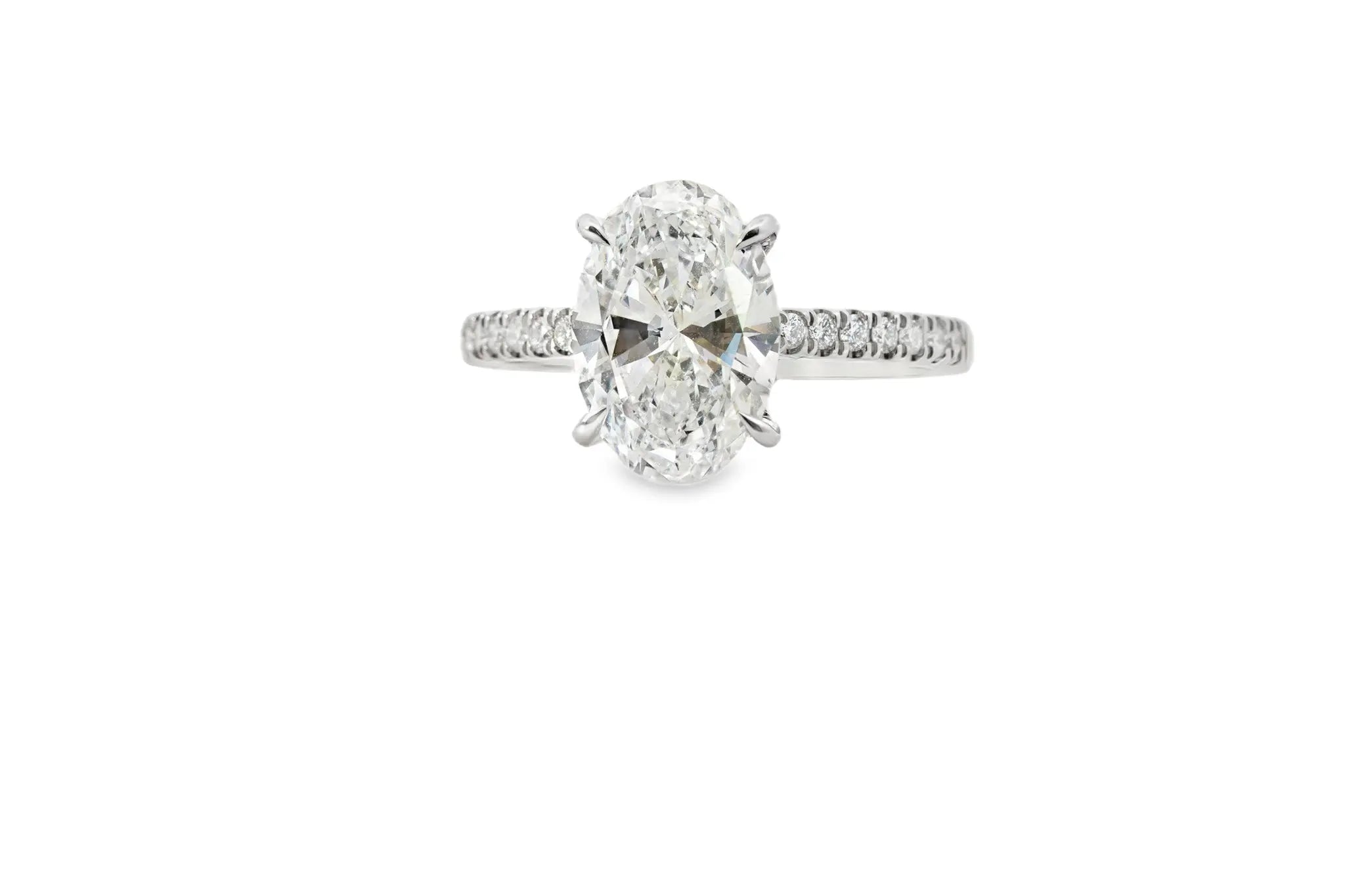 Platinum Lab Diamond Engagement Ring 3.27ct - AM4064 - Hallmark Jewellers Formby & The Jewellers Bench Widnes