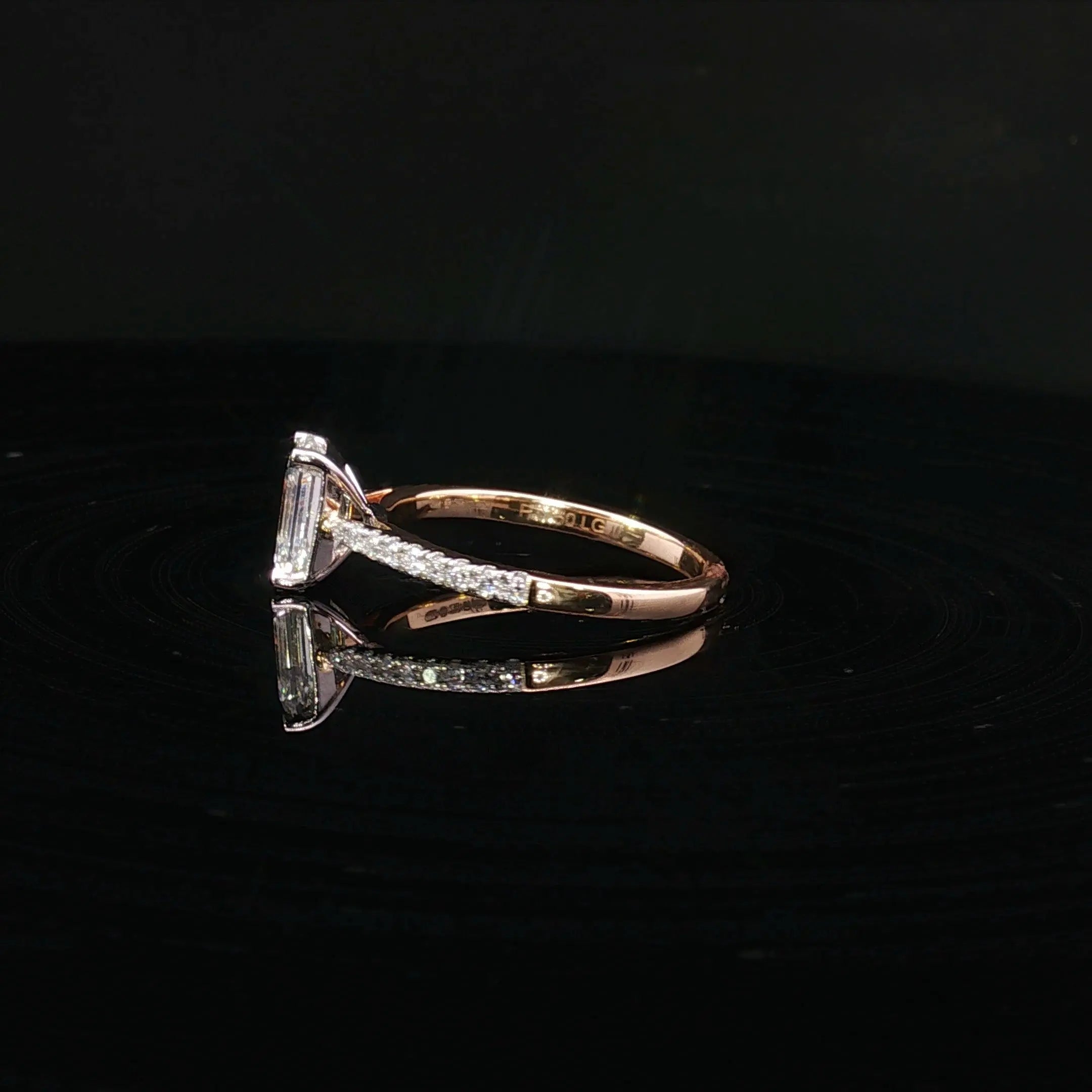 18ct Yellow Gold Lab Diamond Ring 1.76ct - AM4065 - Hallmark Jewellers Formby & The Jewellers Bench Widnes