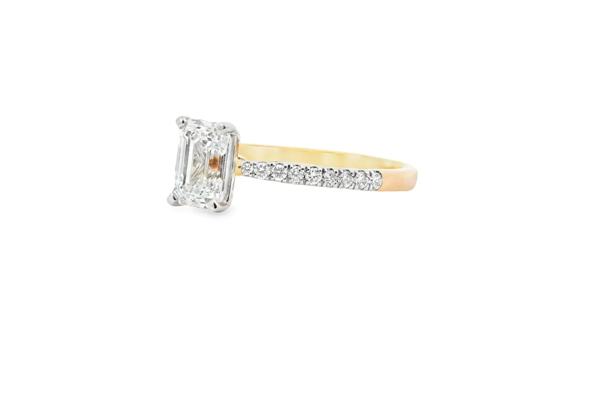 18ct Yellow Gold Lab Diamond Ring 1.76ct - AM4065 - Hallmark Jewellers Formby & The Jewellers Bench Widnes