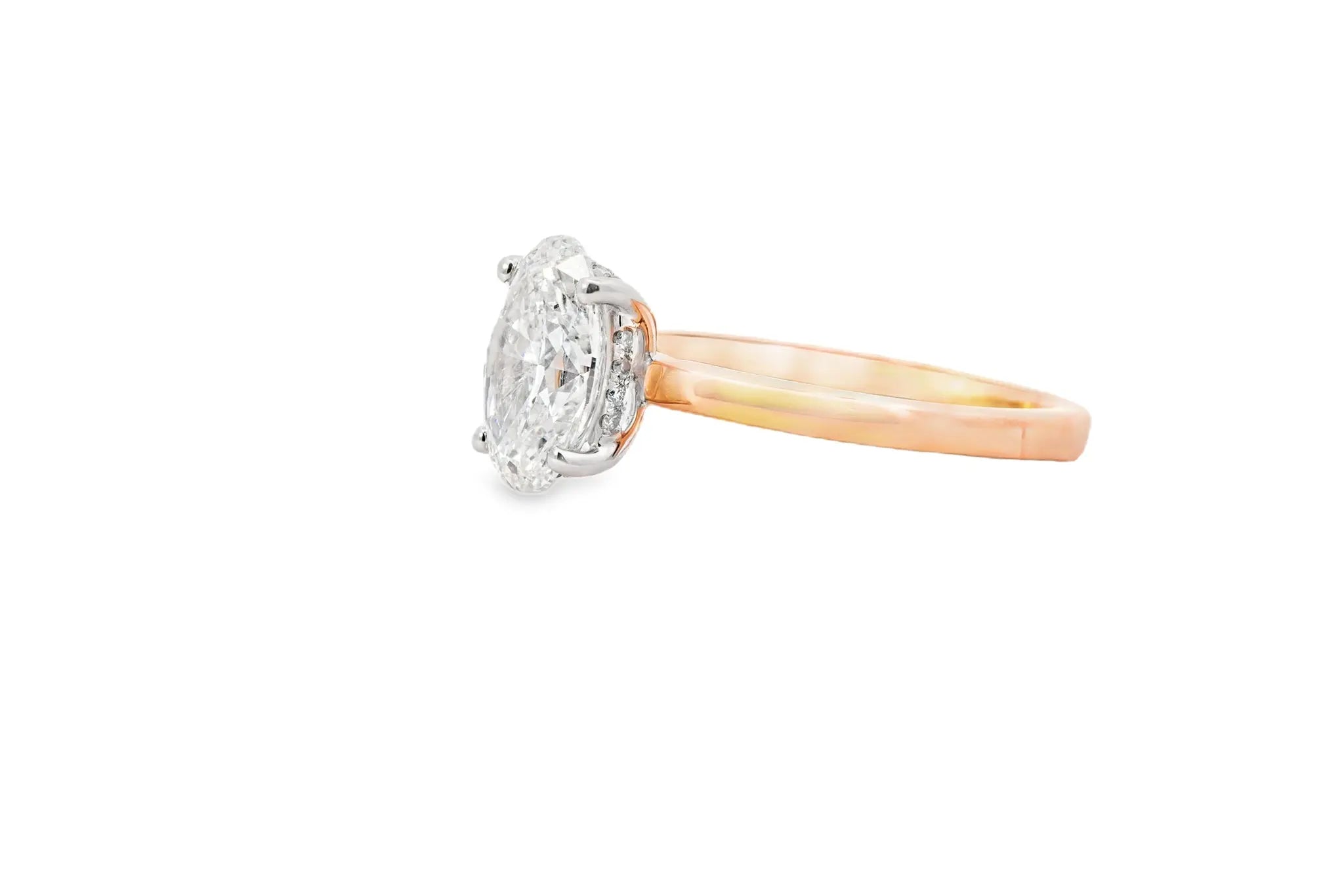 18ct Yellow Gold Lab Diamond Ring 2.03ct - AM4078 - Hallmark Jewellers Formby & The Jewellers Bench Widnes