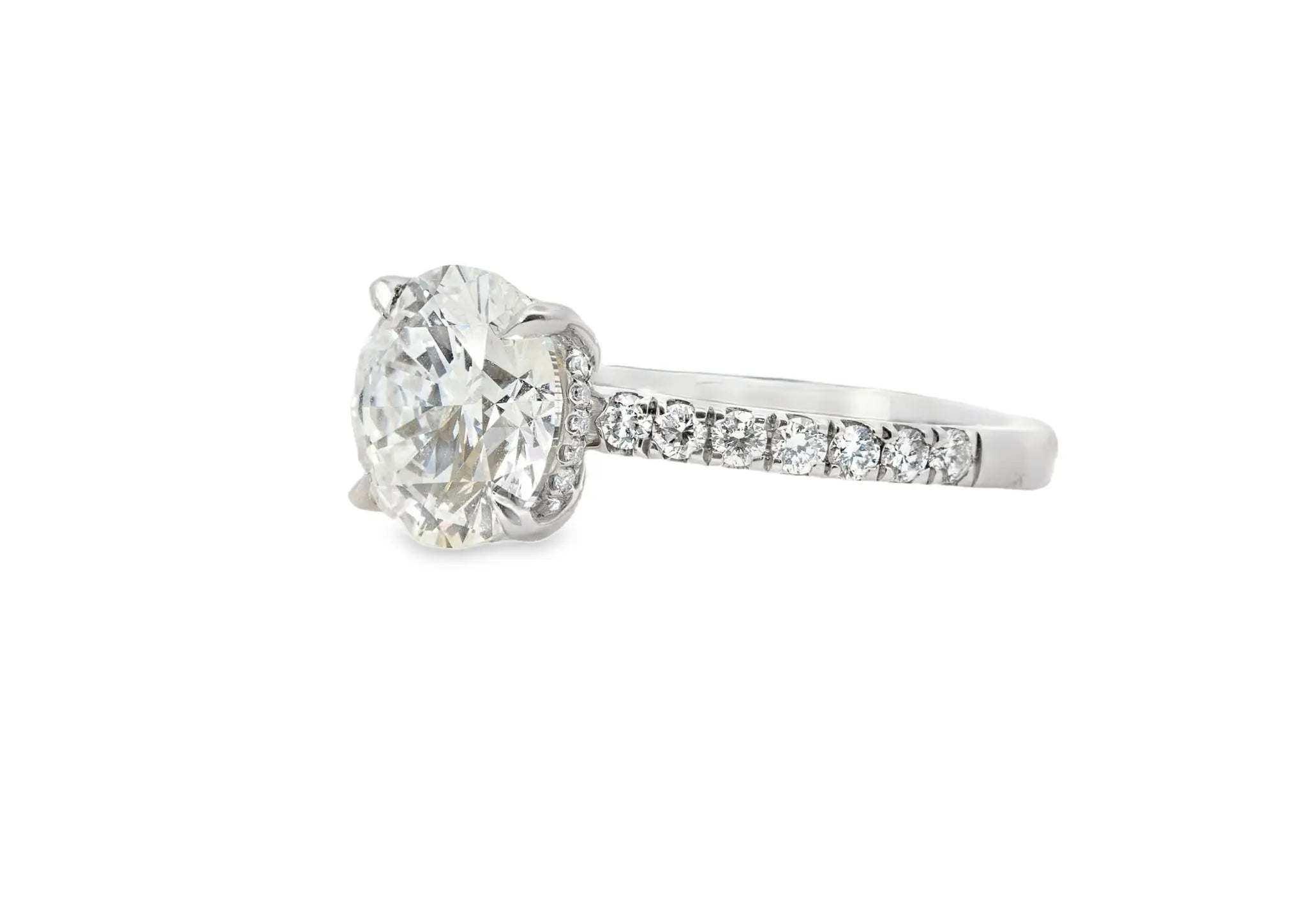 Platinum Lab Diamond Ring 3.42ct - AM4079 - Hallmark Jewellers Formby & The Jewellers Bench Widnes