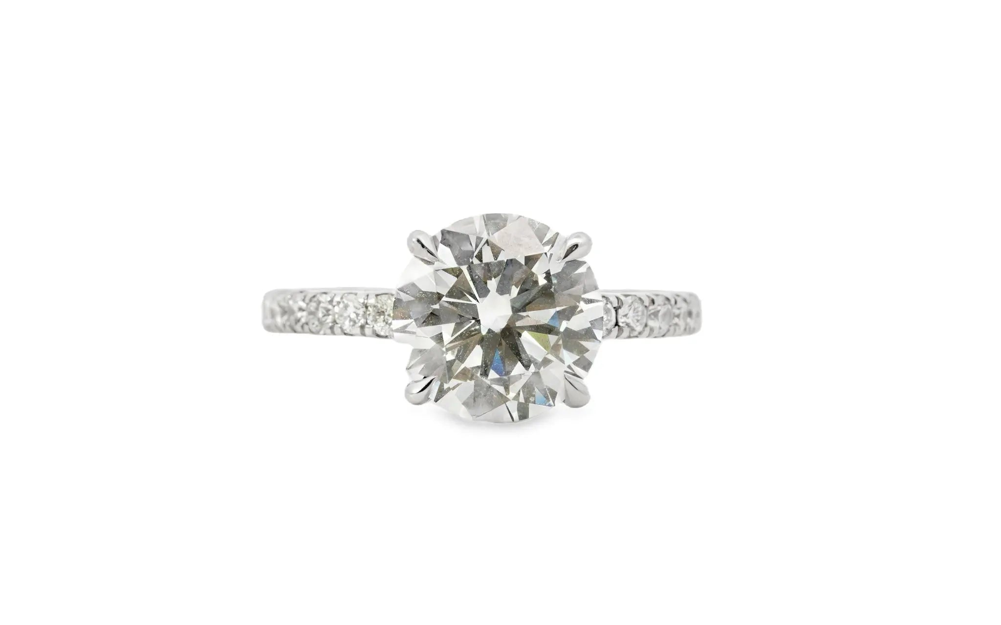 Platinum Lab Diamond Ring 3.42ct - AM4079 - Hallmark Jewellers Formby & The Jewellers Bench Widnes