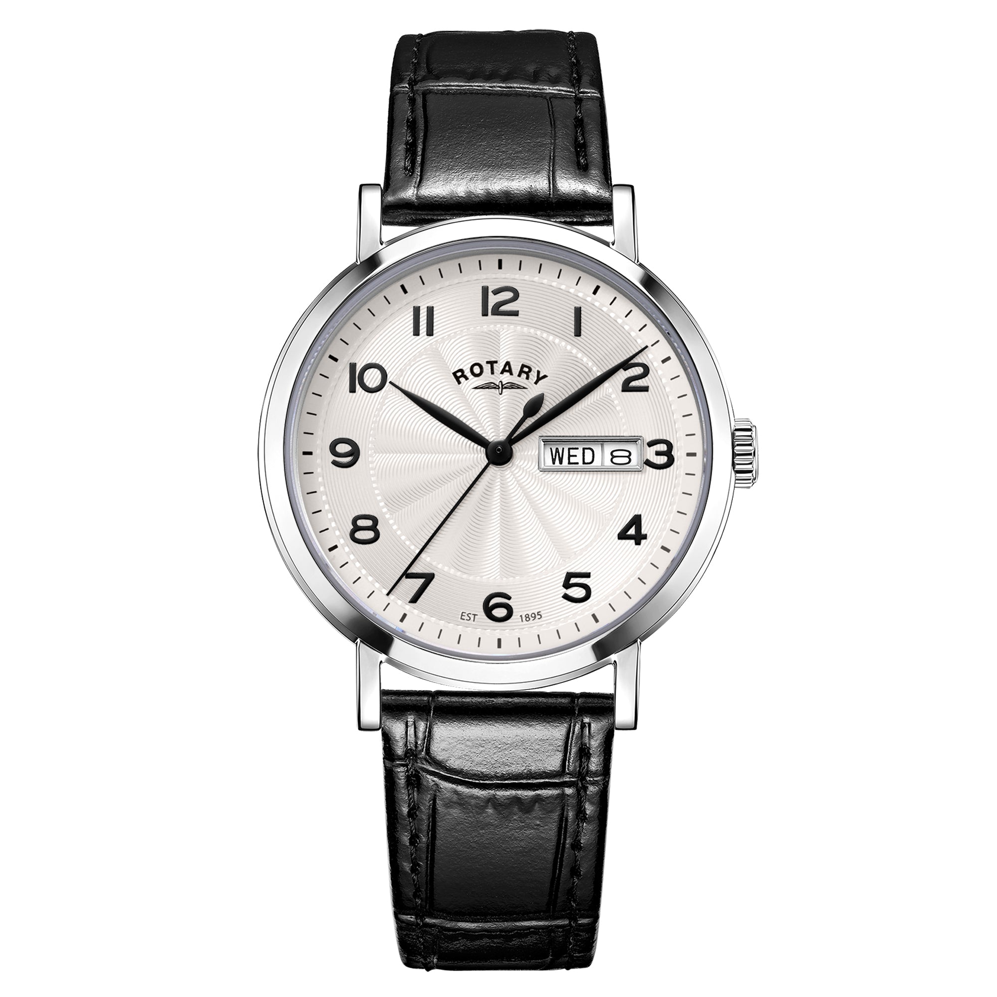 Rotary Men's Heritage Full Number Strap Watch - GS05420/22