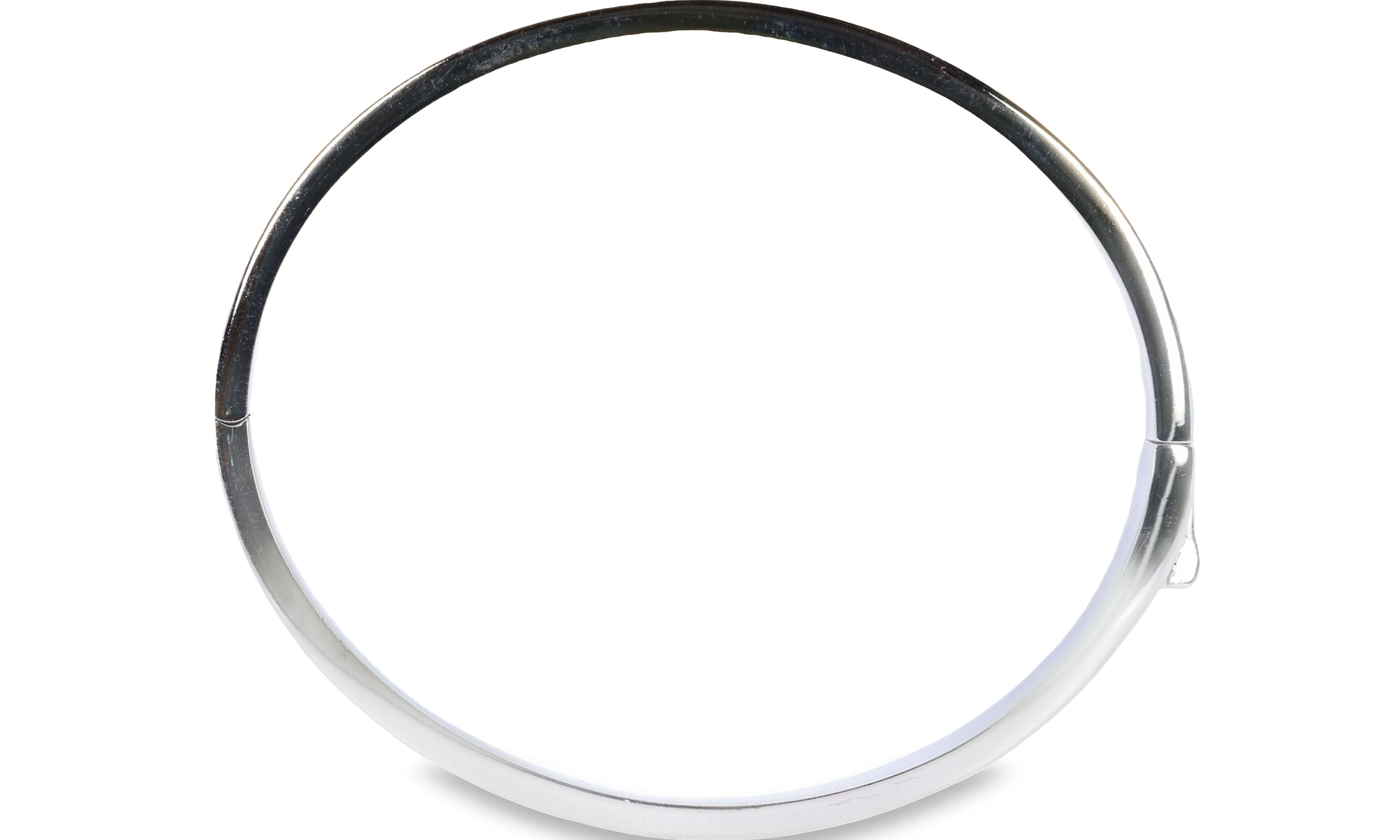 Sterling Silver Bangle Narrow- GVR2004 - Hallmark Jewellers Formby & The Jewellers Bench Widnes