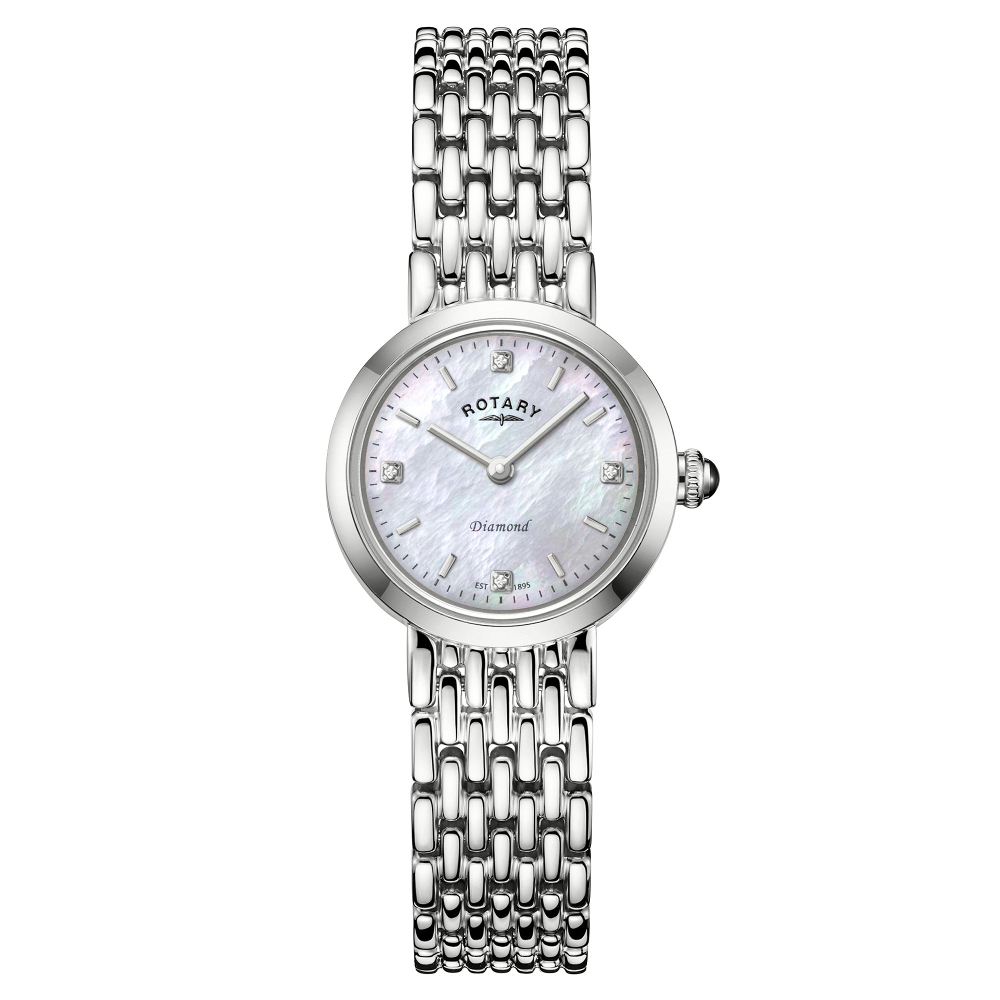 Rotary Ladies Heritage Diamond Watch - LB00899/07/D