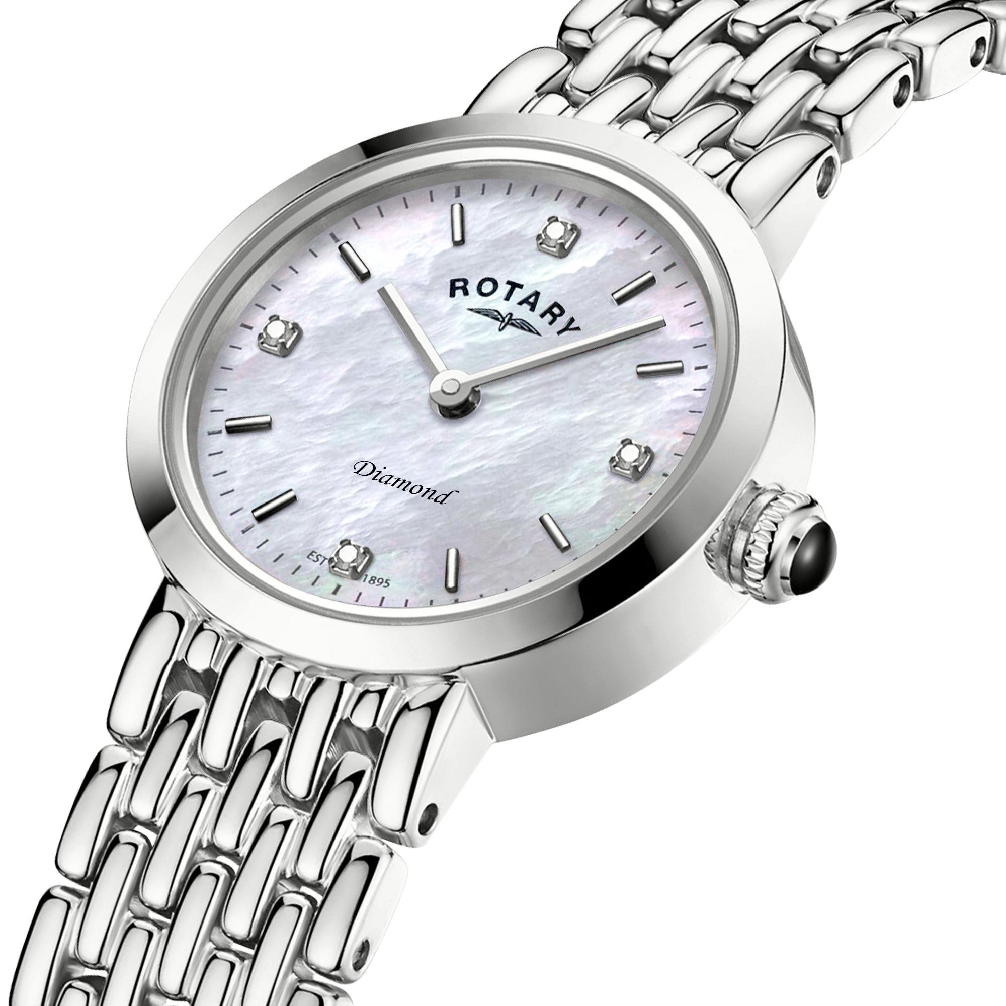 Rotary Ladies Heritage Diamond Watch - LB00899/07/D