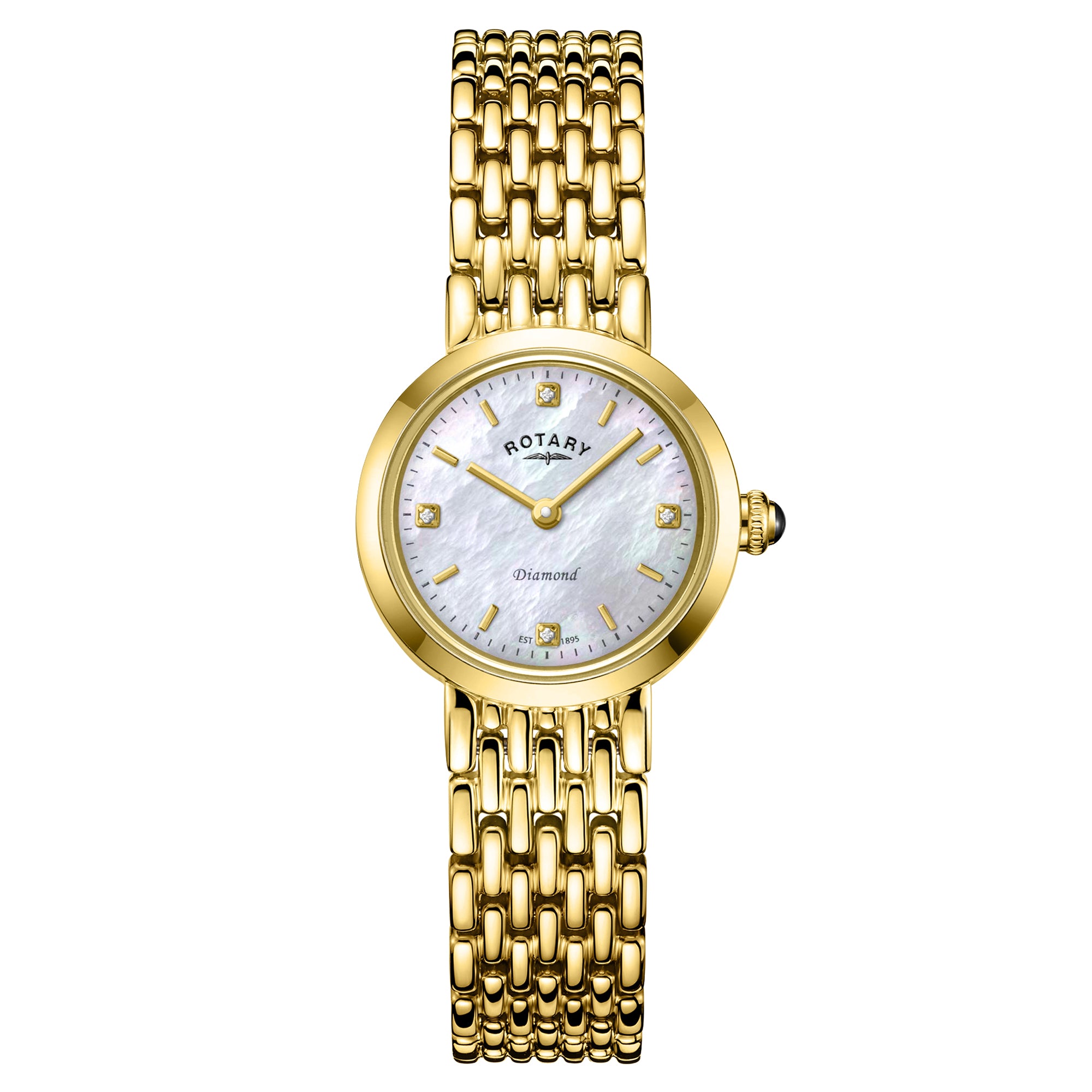 Rotary Ladies Heritage Diamond Watch - LB00900/41/D