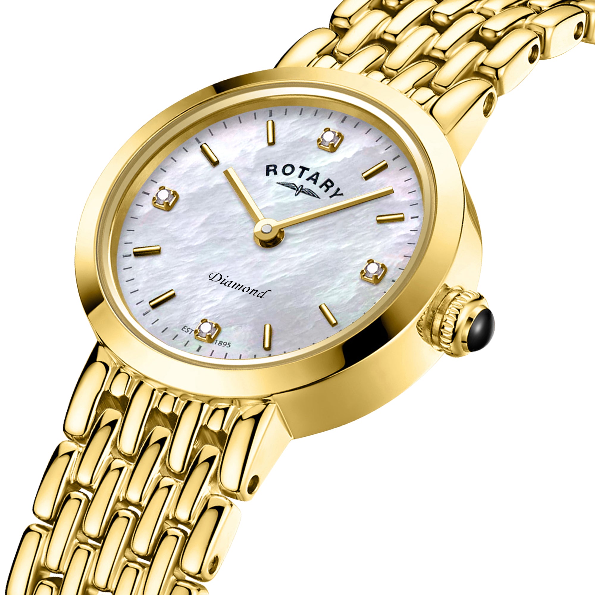 Rotary Ladies Heritage Diamond Watch - LB00900/41/D