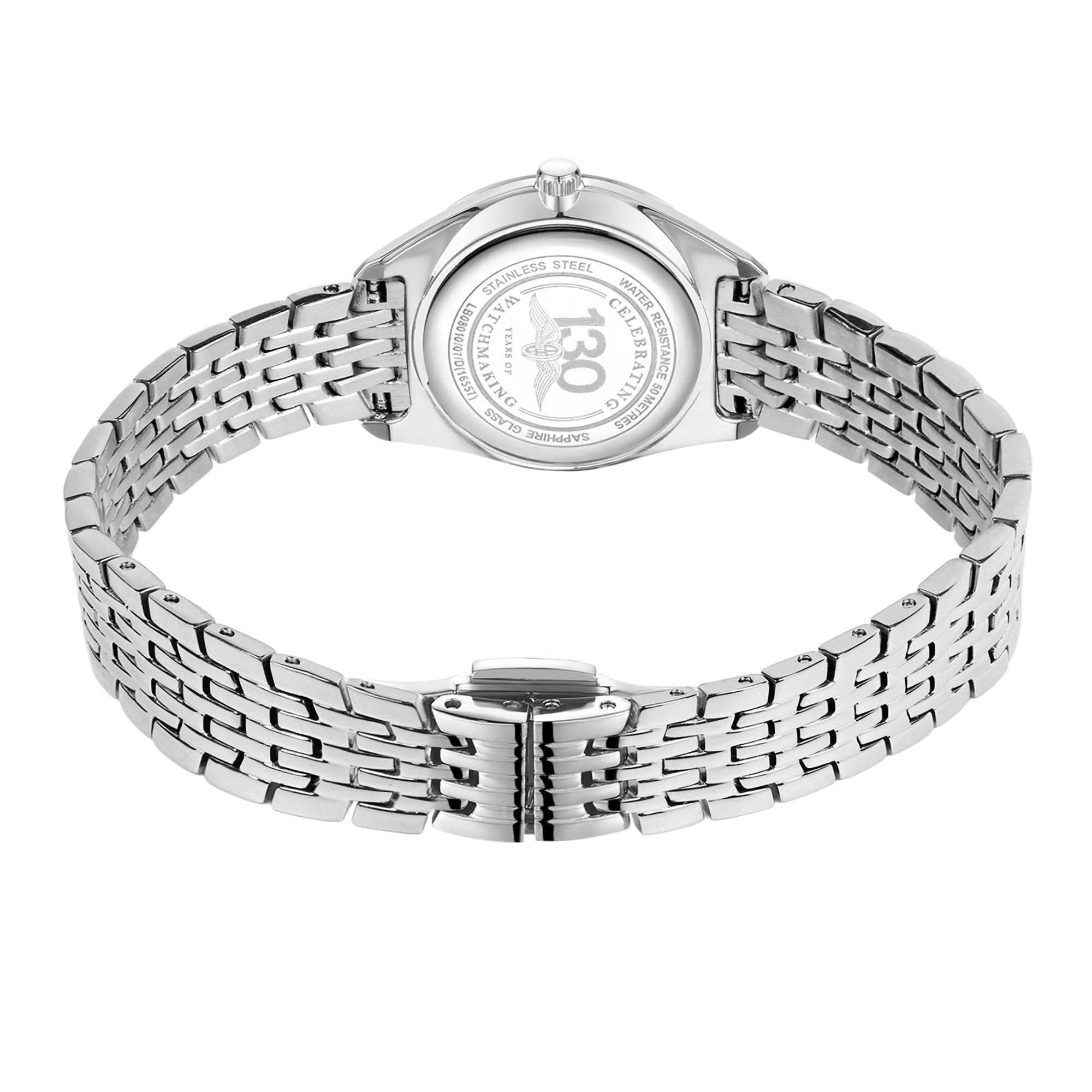 Rotary Ladies Ultra Slim Diamond Set Watch - LB08010/07/D