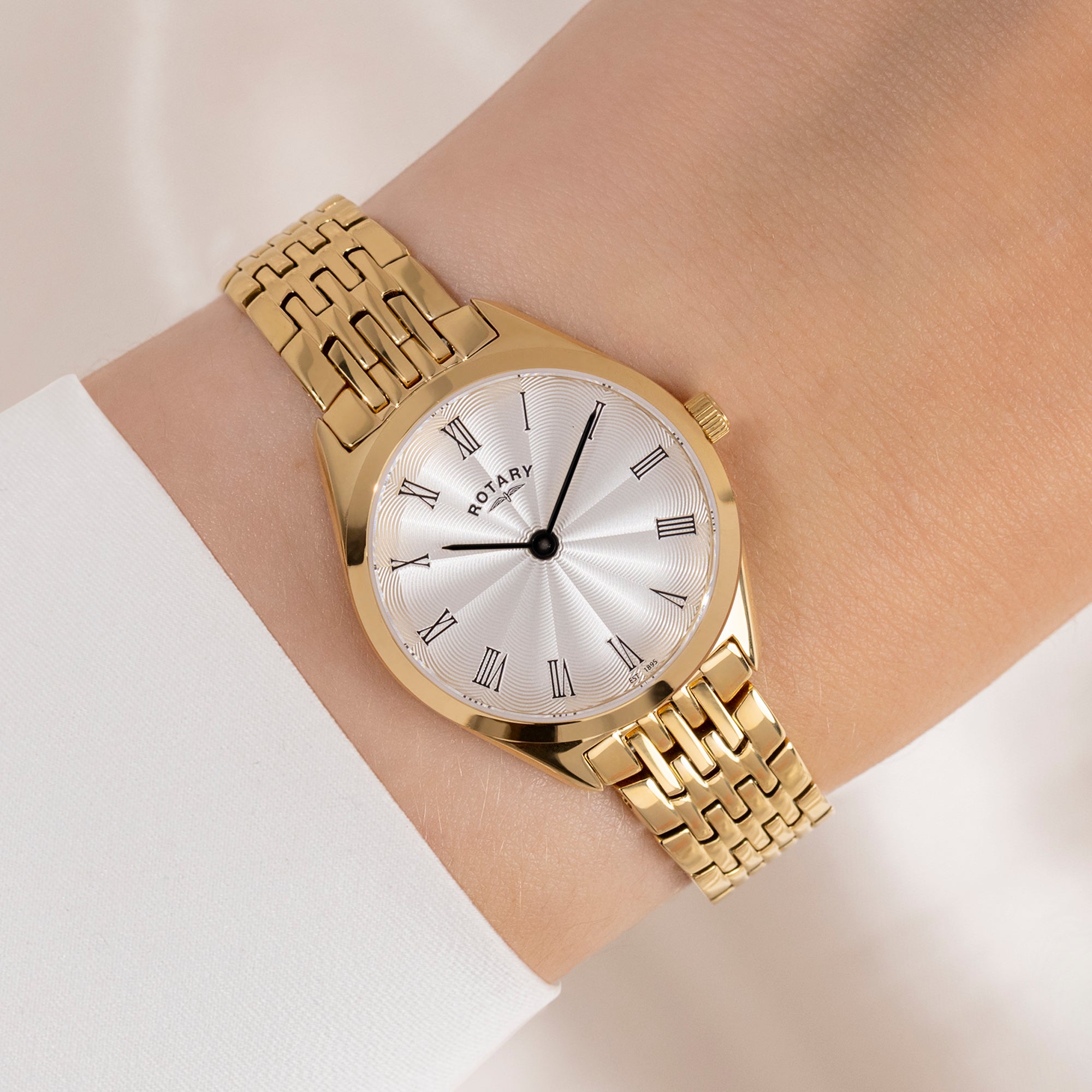 Rotary Ladies Ultra Slim Watch - LB08013/01