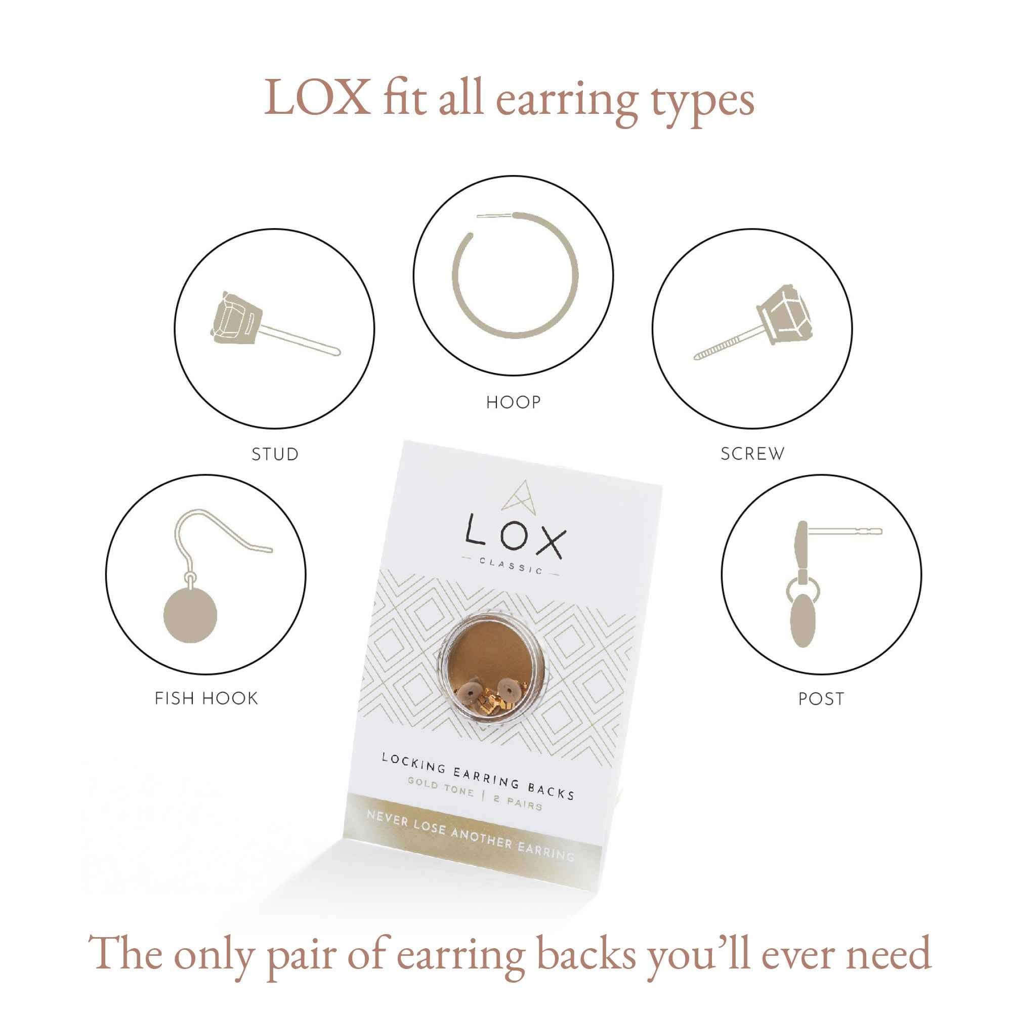 LOX Silver Tone