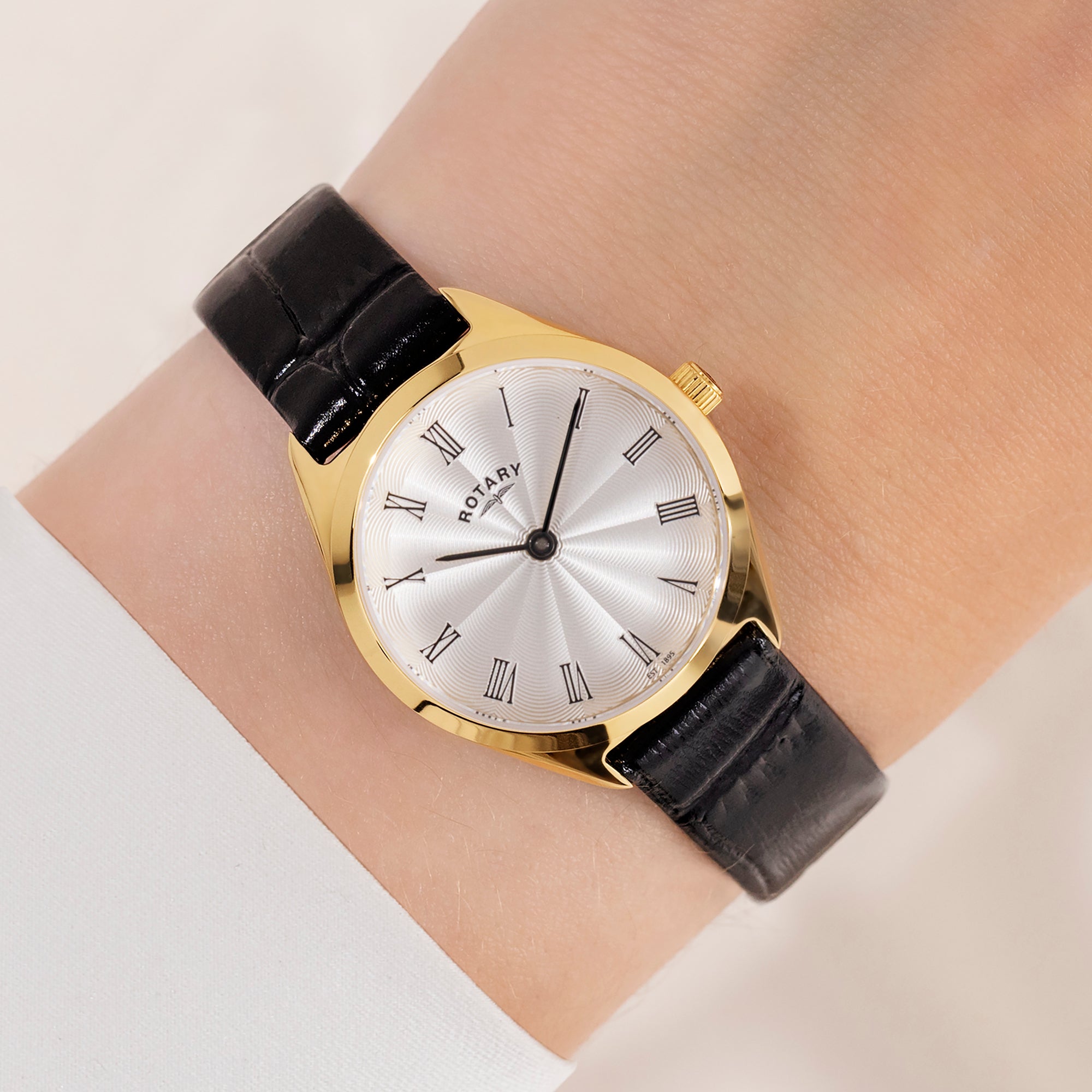 Rotary Ladies Ultra Slim Watch - LS08013/01