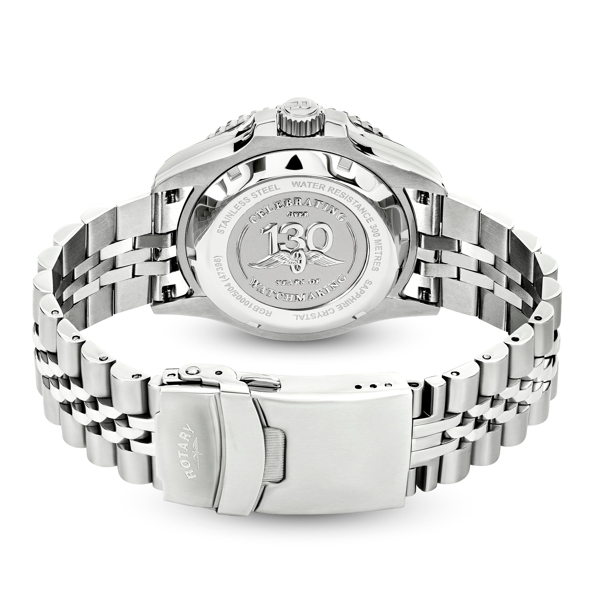 Rotary Men's Seamatic GMT 300M Watch - RGB10005/04