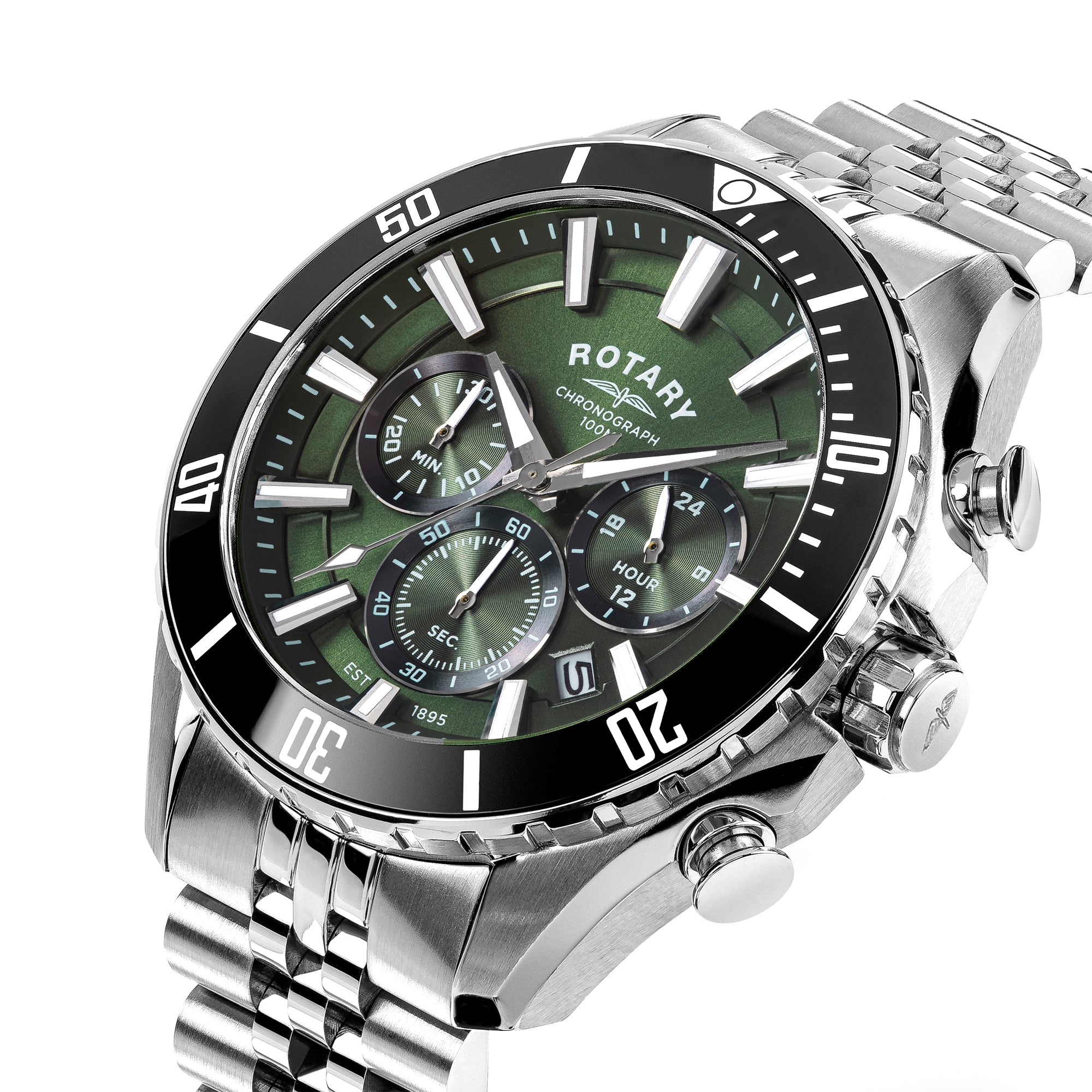 Rotary Men's Apex 100 Chronograph 100M Watch - RGB10013/24