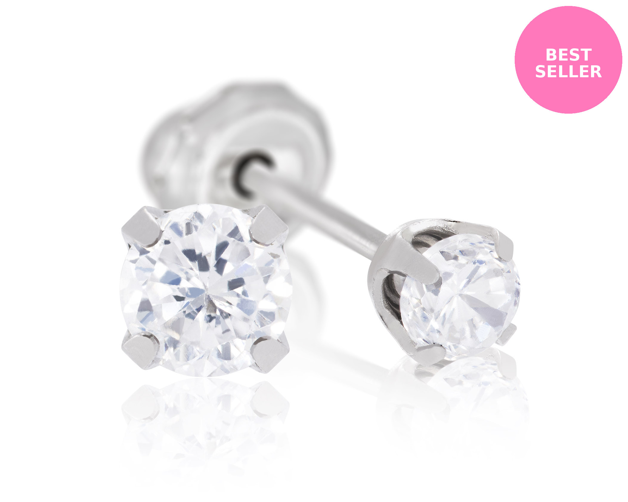 Medical Grade Stainless Steel 3mm CZ - 54C