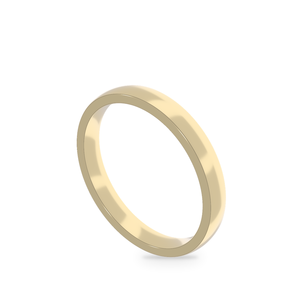 Modern-Court wedding band