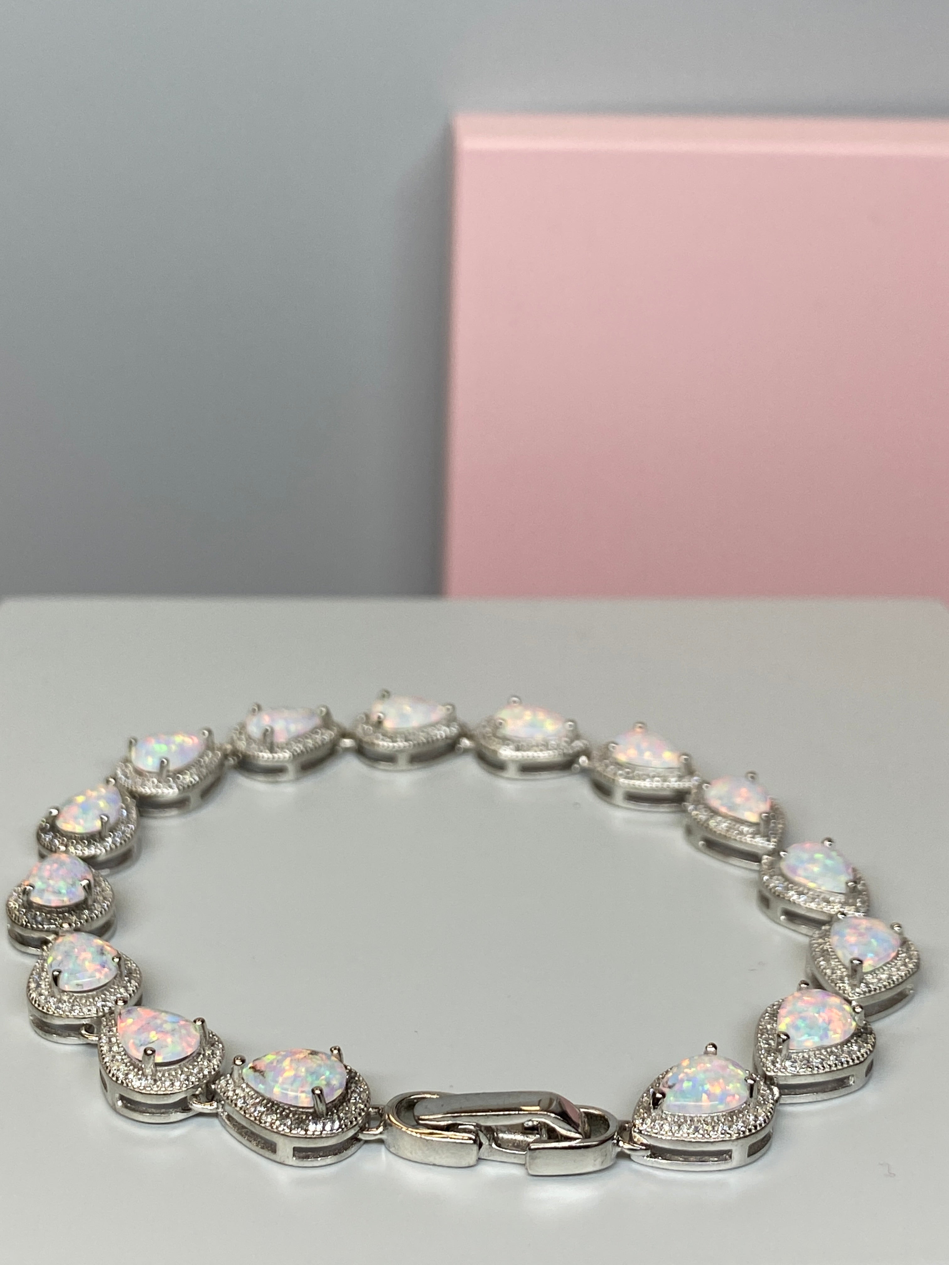 The Garden of Eden East African Opal & Gem Bracelet - Cross Jewelers