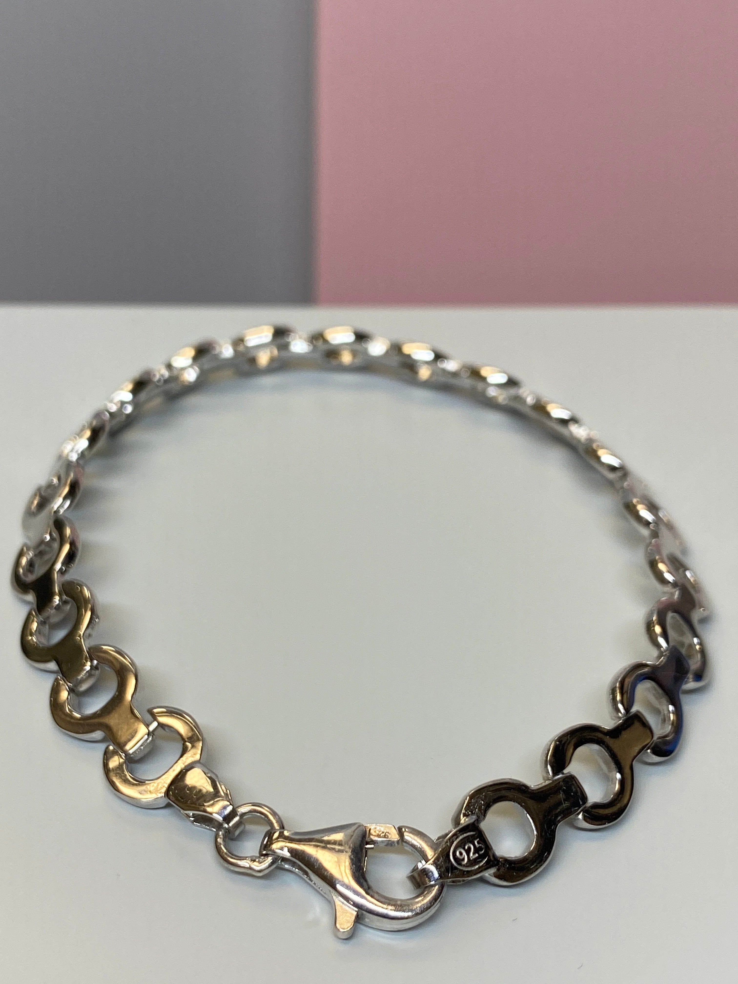 Silver Patterned Bracelet - Hallmark Jewellers Formby & The Jewellers Bench Widnes