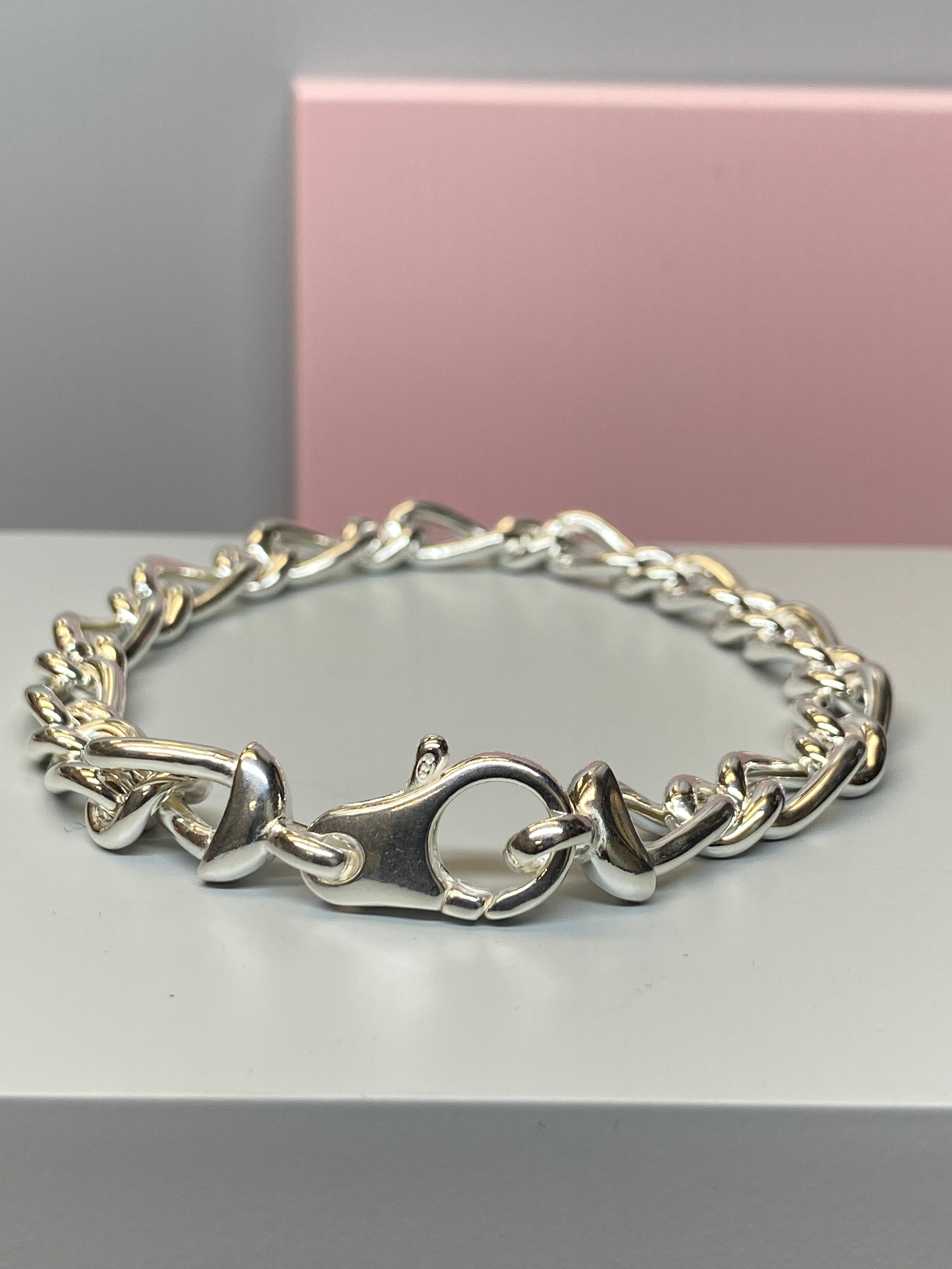 Silver Patterned Bracelet - Hallmark Jewellers Formby & The Jewellers Bench Widnes
