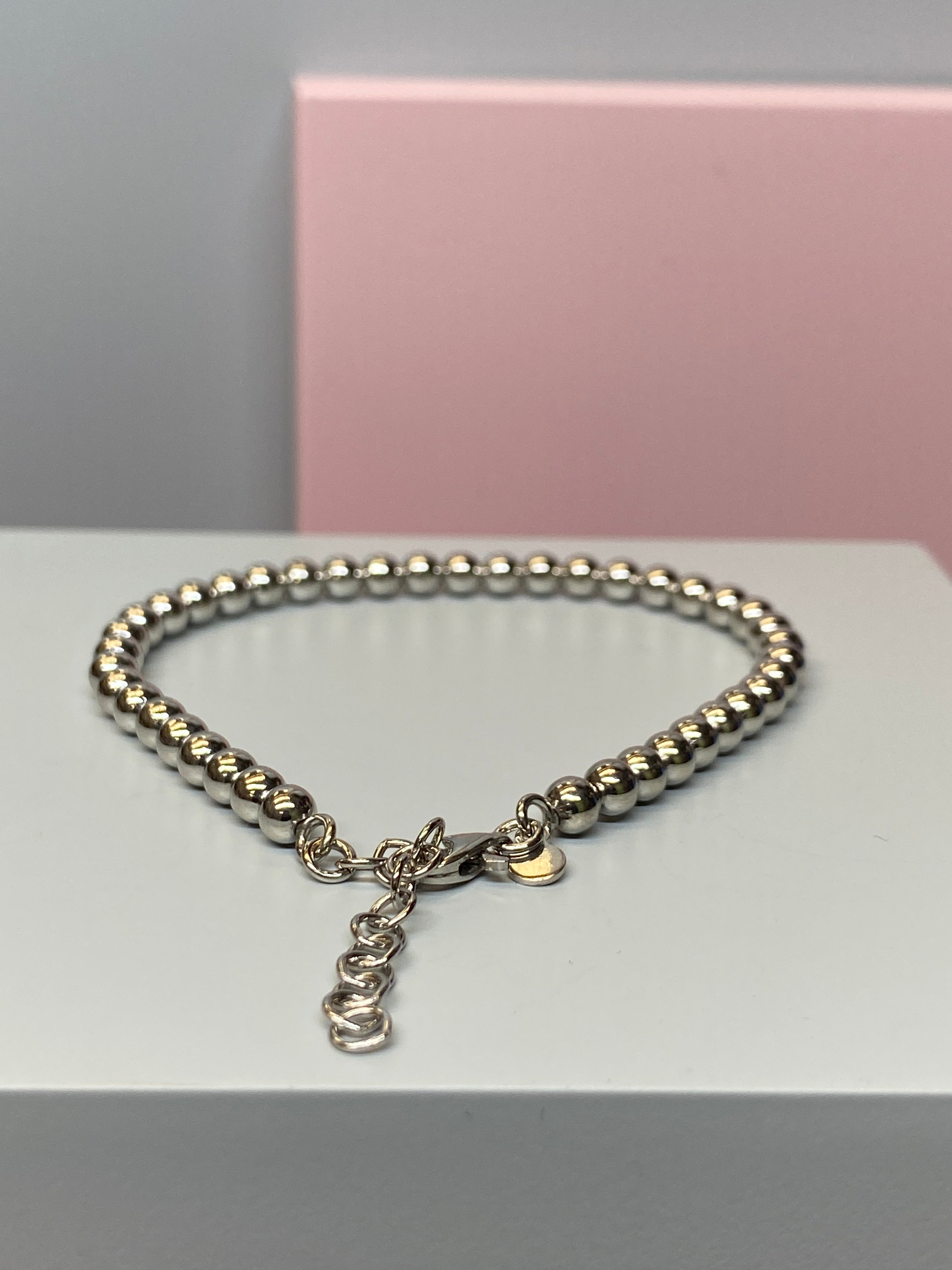 Silver Beaded Bracelet - Hallmark Jewellers Formby & The Jewellers Bench Widnes