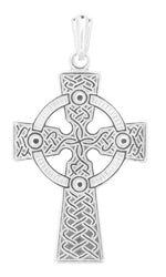 Sterling Silver Celtic Cross - CLA1027 - Hallmark Jewellers Formby & The Jewellers Bench Widnes