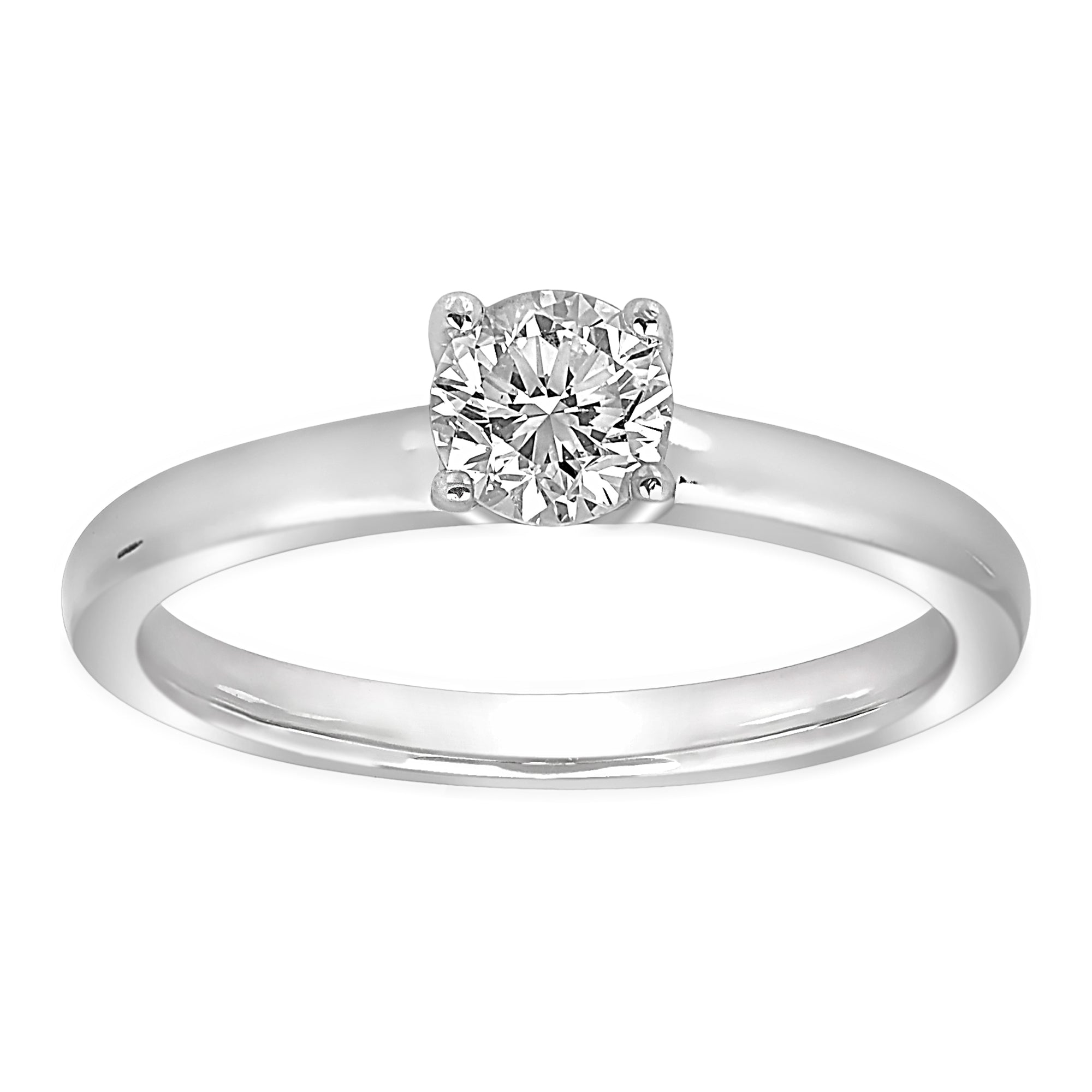 Sterling Silver Cubic Zirconia 0.75ct Ring - AK1004 - Hallmark Jewellers Formby & The Jewellers Bench Widnes