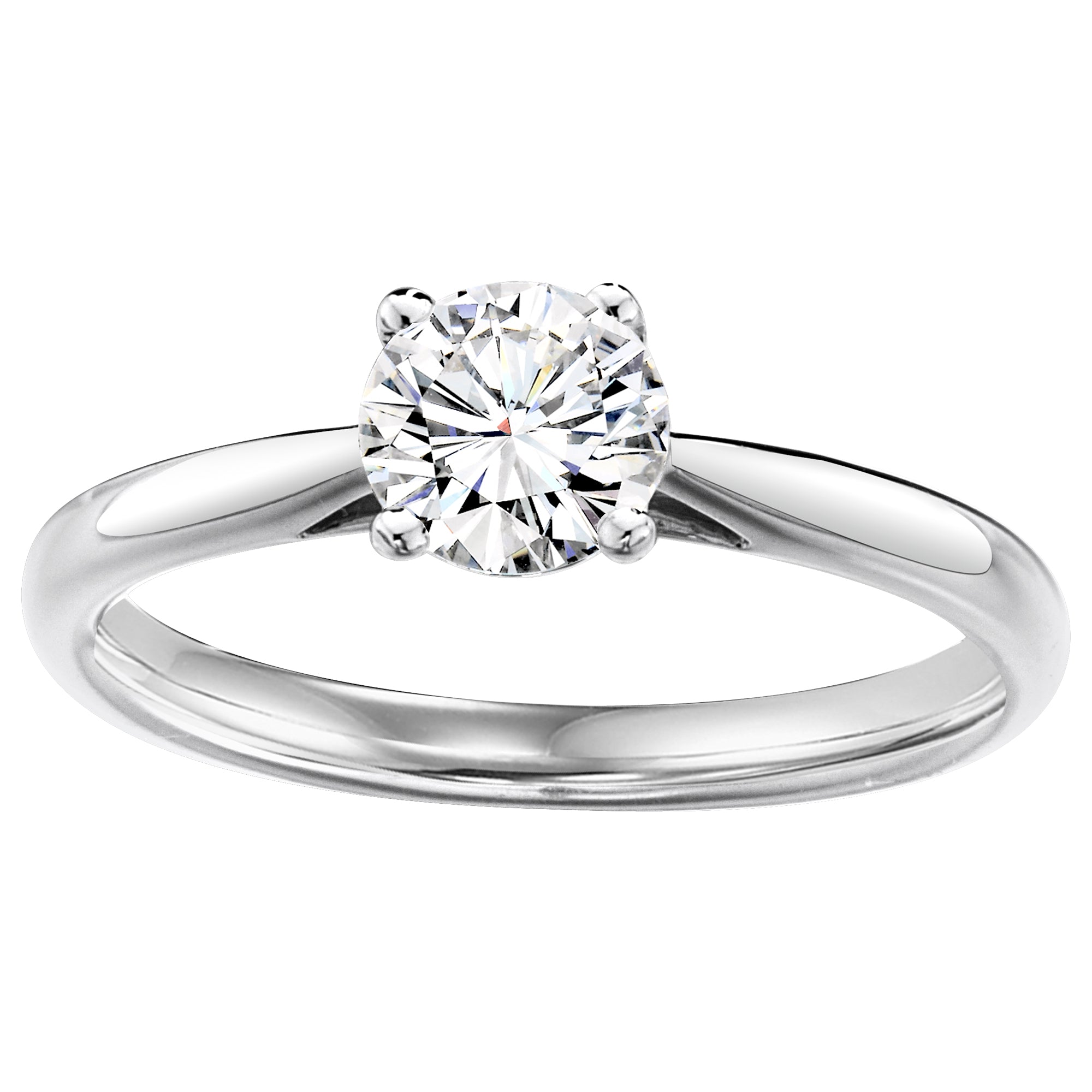 Sterling Silver Cubic Zirconia 0.70ct Ring - AK1016 - Hallmark Jewellers Formby & The Jewellers Bench Widnes