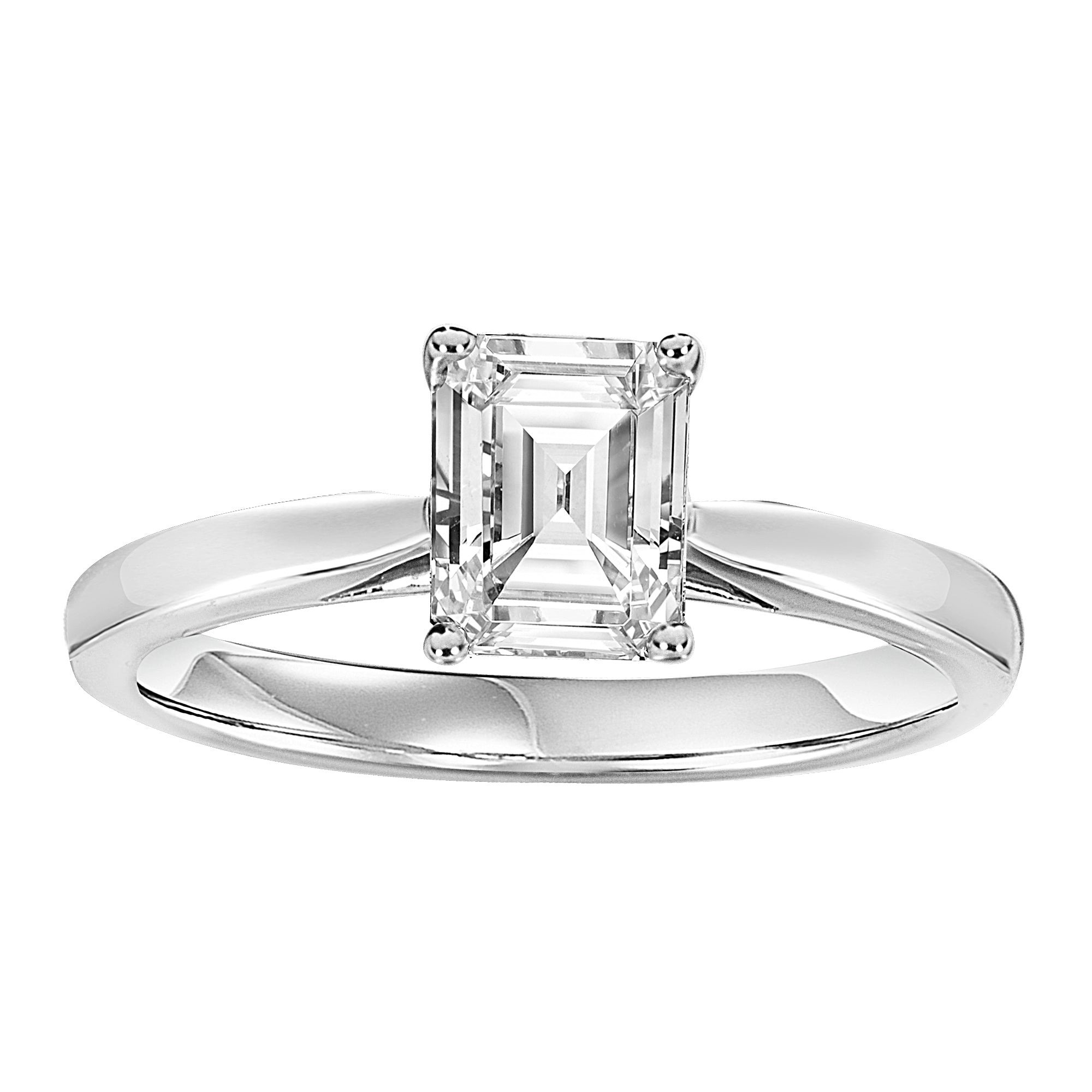 Sterling Silver Cubic Zirconia 1.00ct Ring - AK1021 - Hallmark Jewellers Formby & The Jewellers Bench Widnes