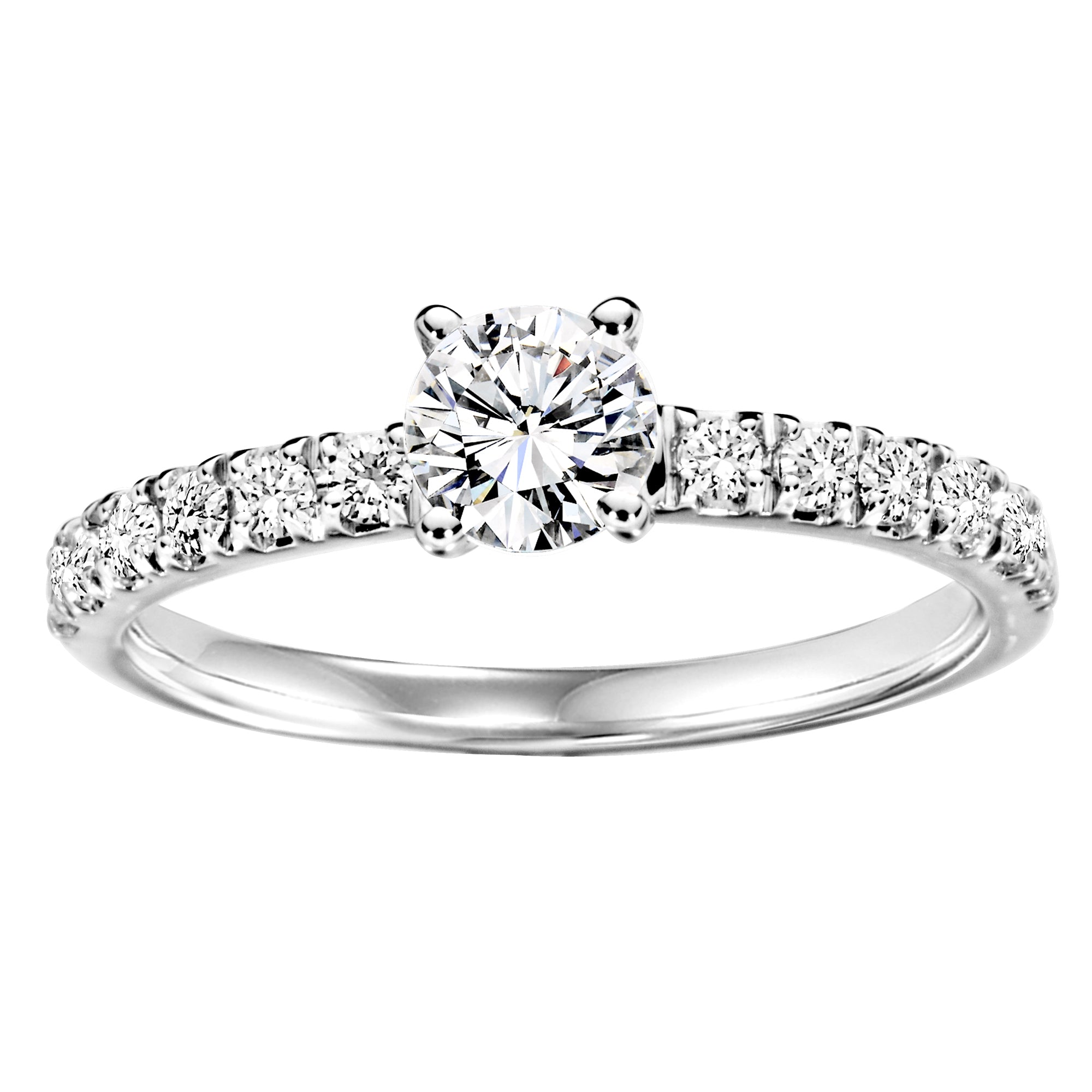 Sterling Silver Cubic Zirconia 0.75ct Ring - AK1024 - Hallmark Jewellers Formby & The Jewellers Bench Widnes